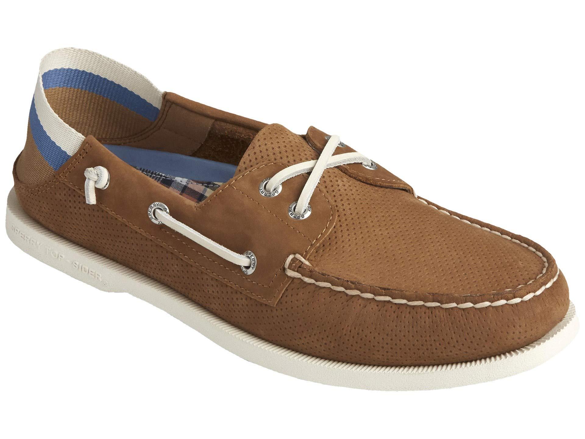 are sperrys made of leather