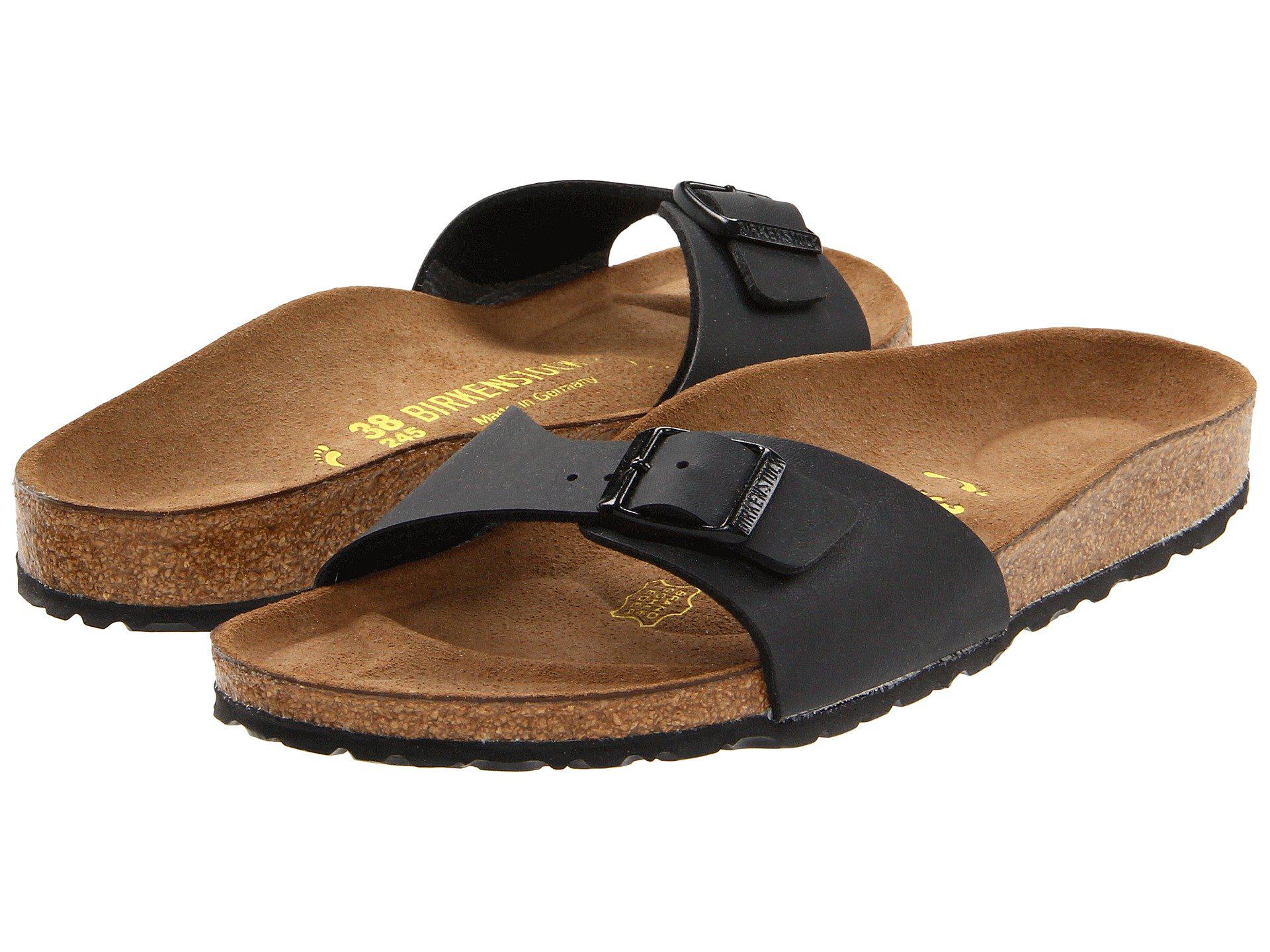 Birkenstock Madrid Slipon in Black Lyst