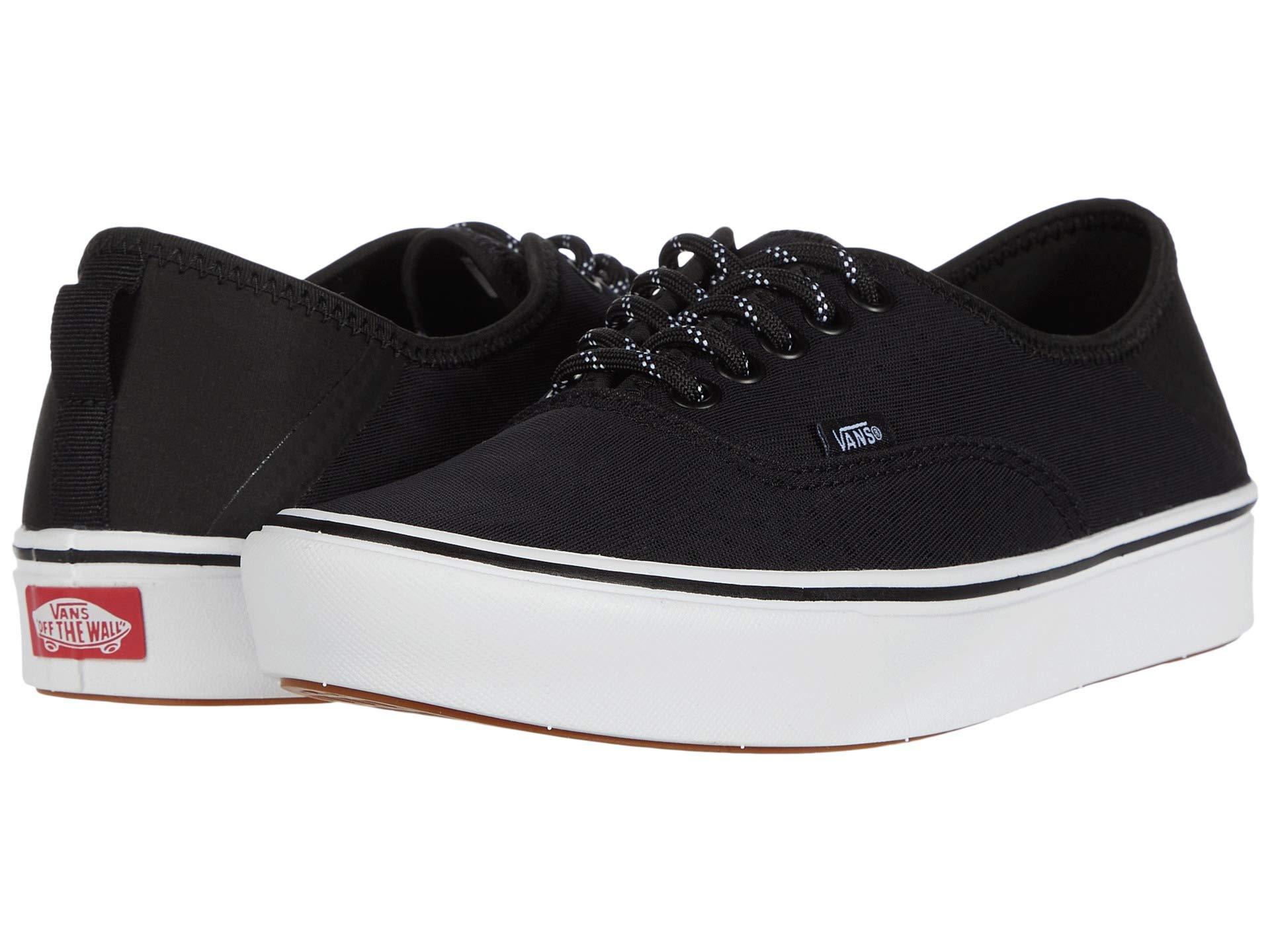 Vans Canvas Comfycush Authentic Sf in Black - Lyst