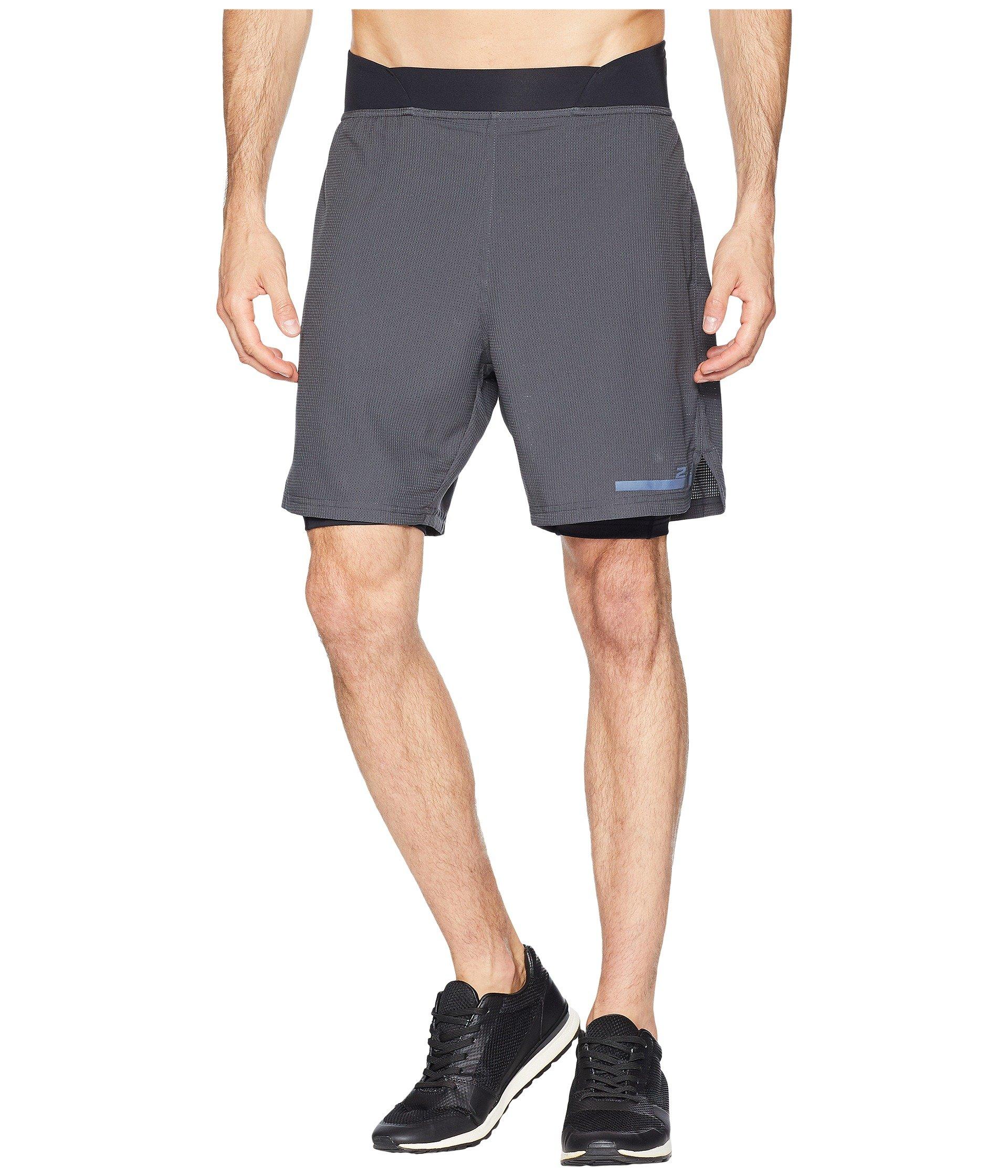 2XU Synthetic Run 2in1 Compression 7 Shorts in Gray for Men Lyst