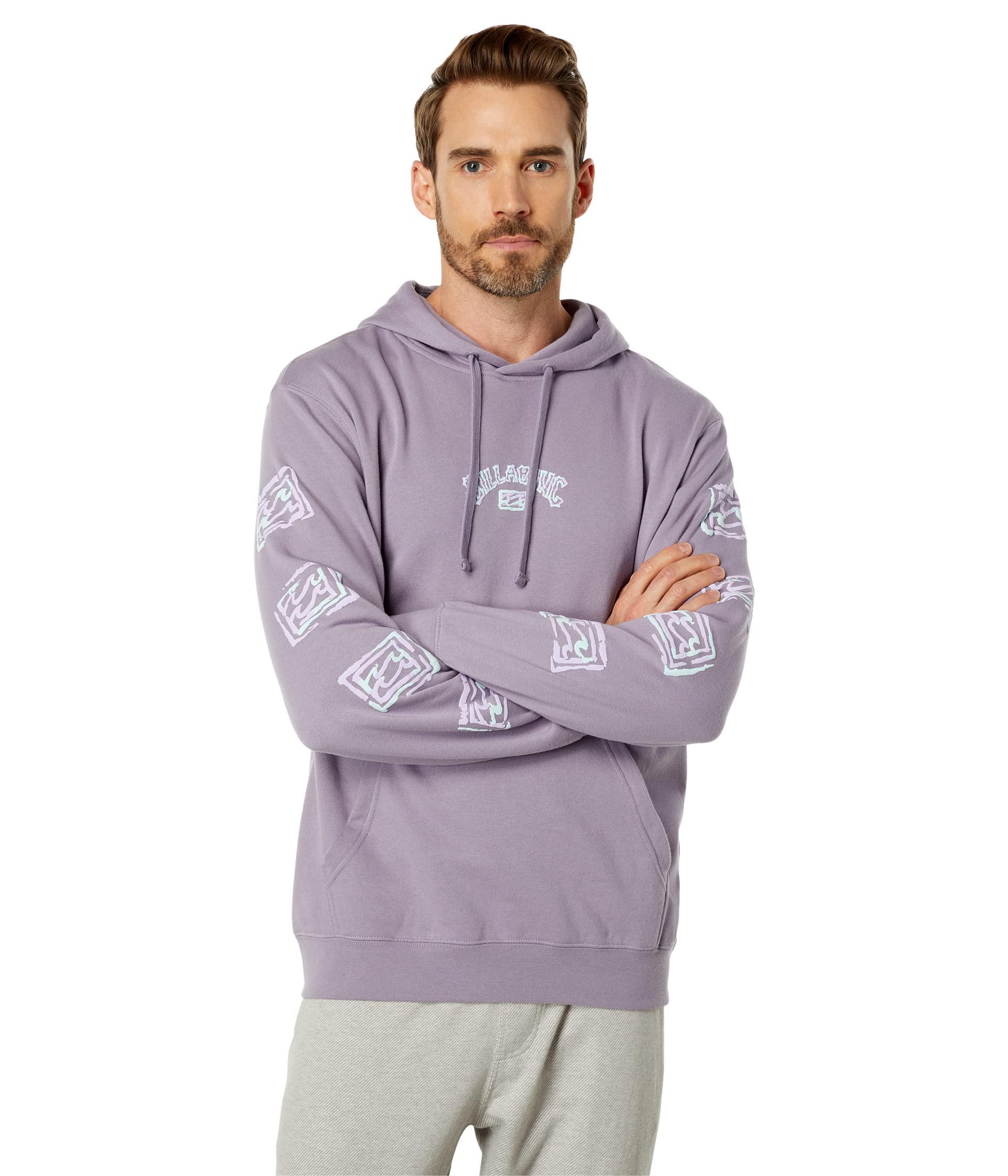 Billabong Short Sands Pullover Hoodie in Purple for Men | Lyst