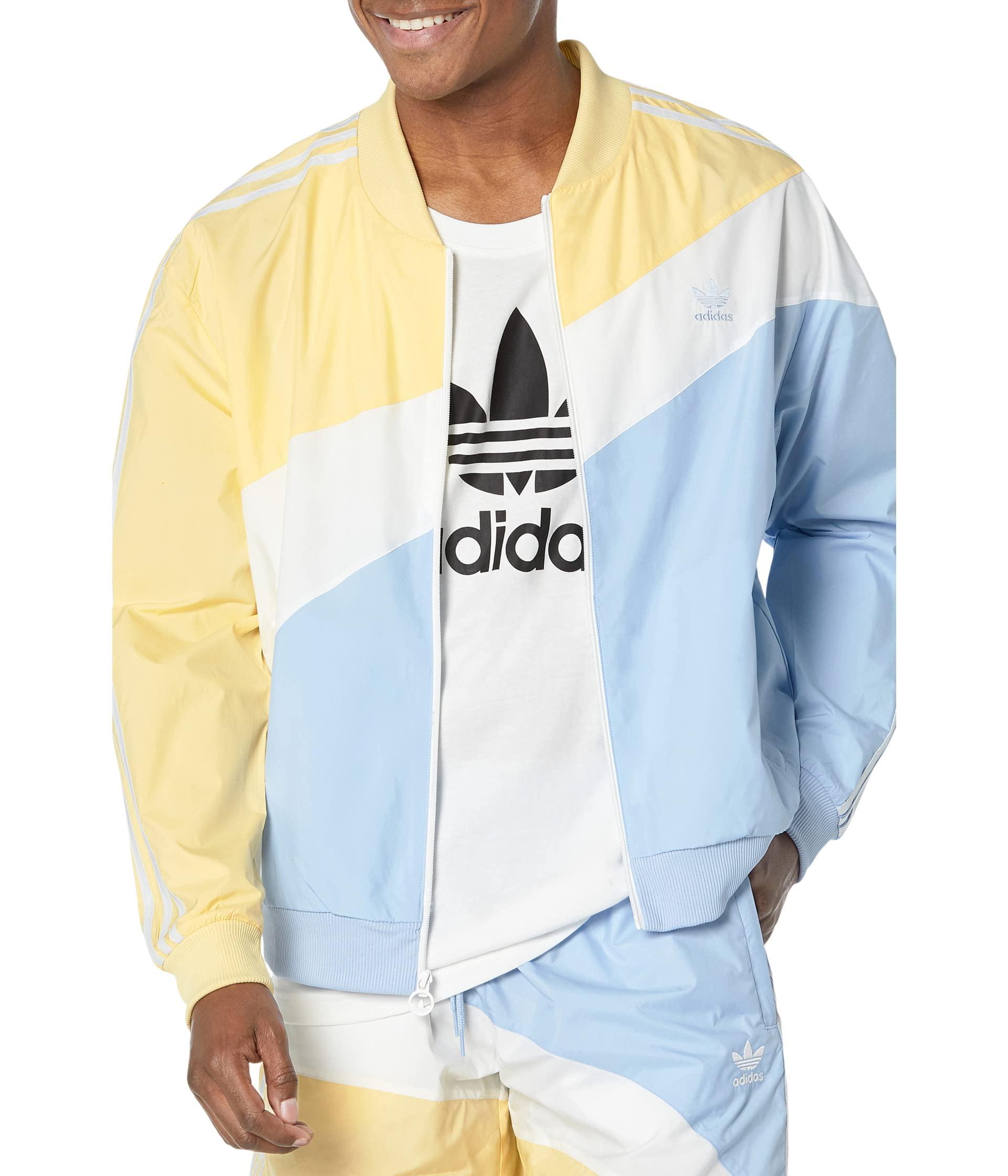 adidas Originals Swirl Woven Track Jacket in Blue for Men | Lyst