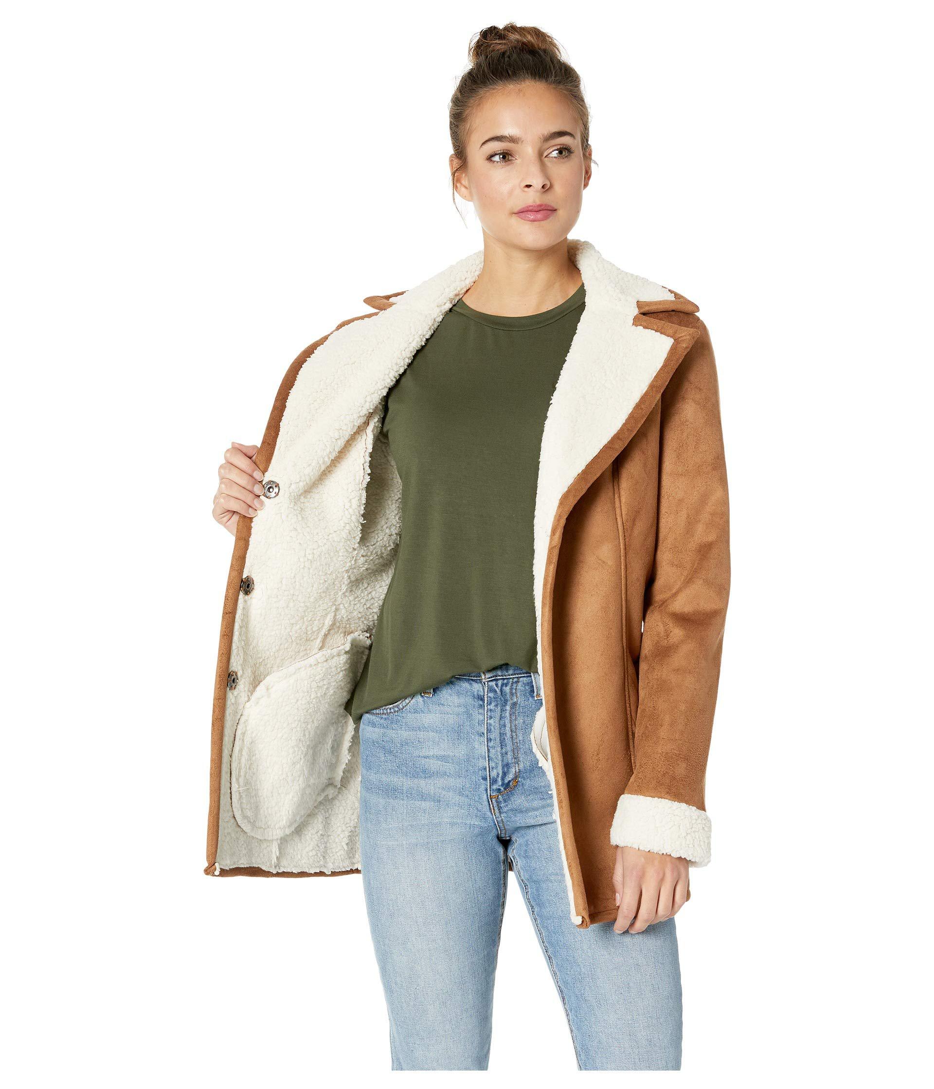 bb dakota faux suede jacket