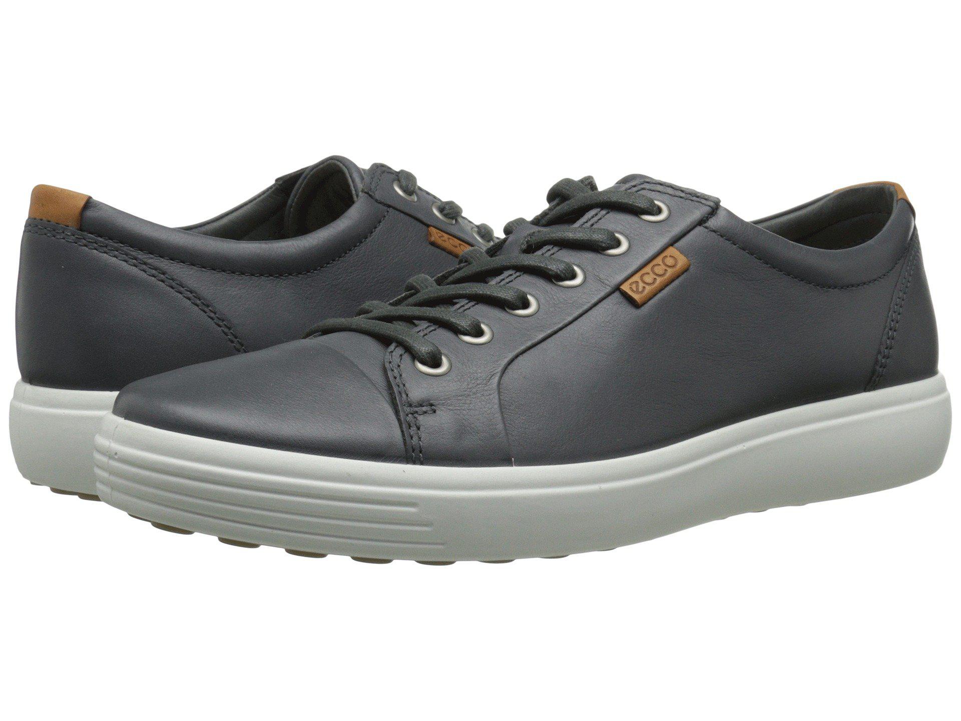Ecco Soft 7 Sneaker (marine) Men's Lace Up Casual Shoes in Gray for Men