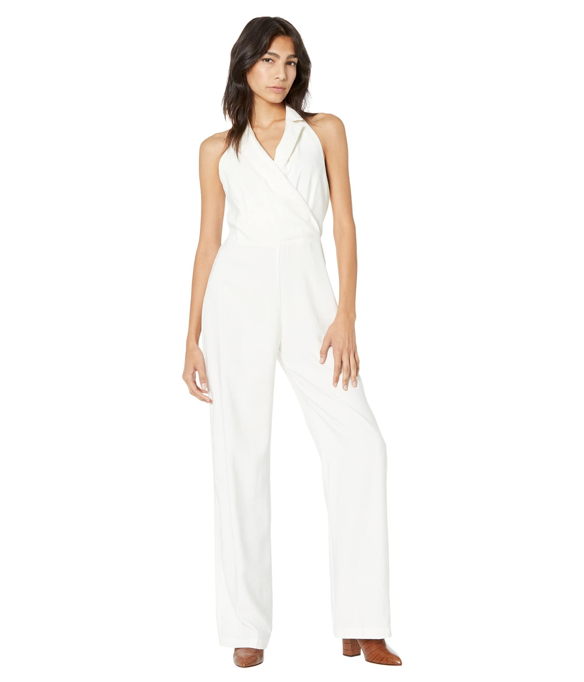 Mango Caion One-piece Suit in White | Lyst