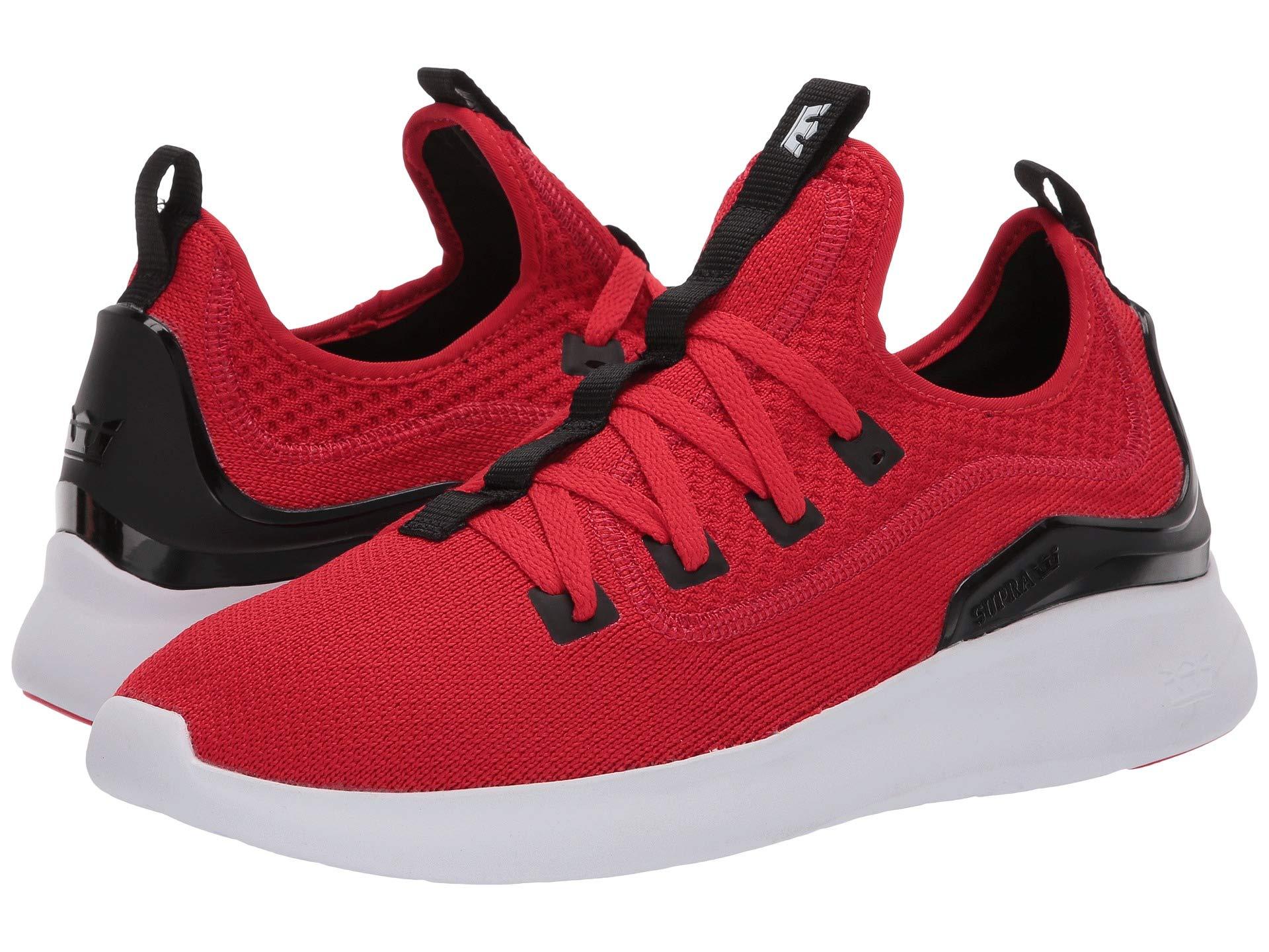 Supra mens thunder pumps white Clearance