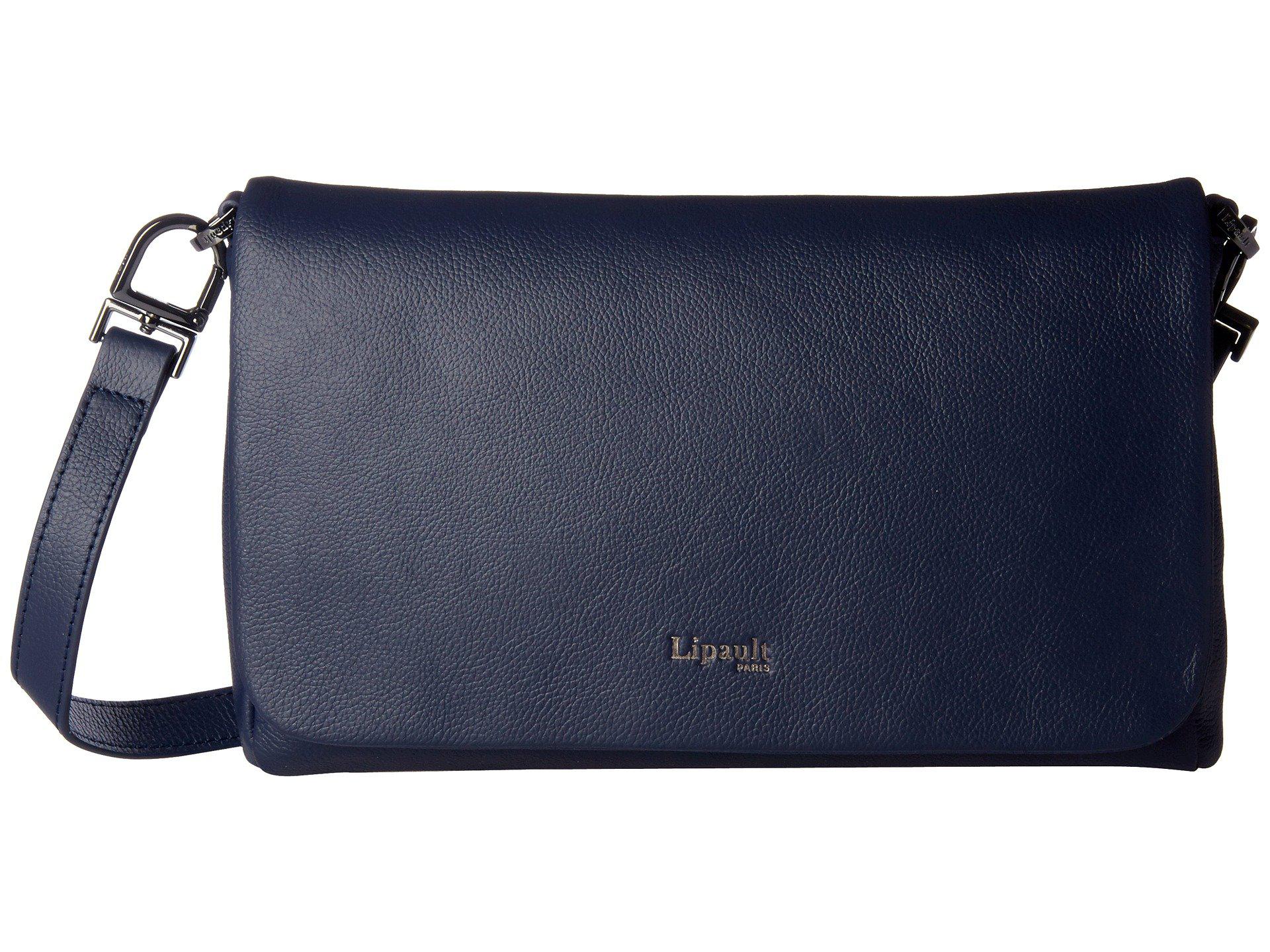 lipault plume elegance clutch bag