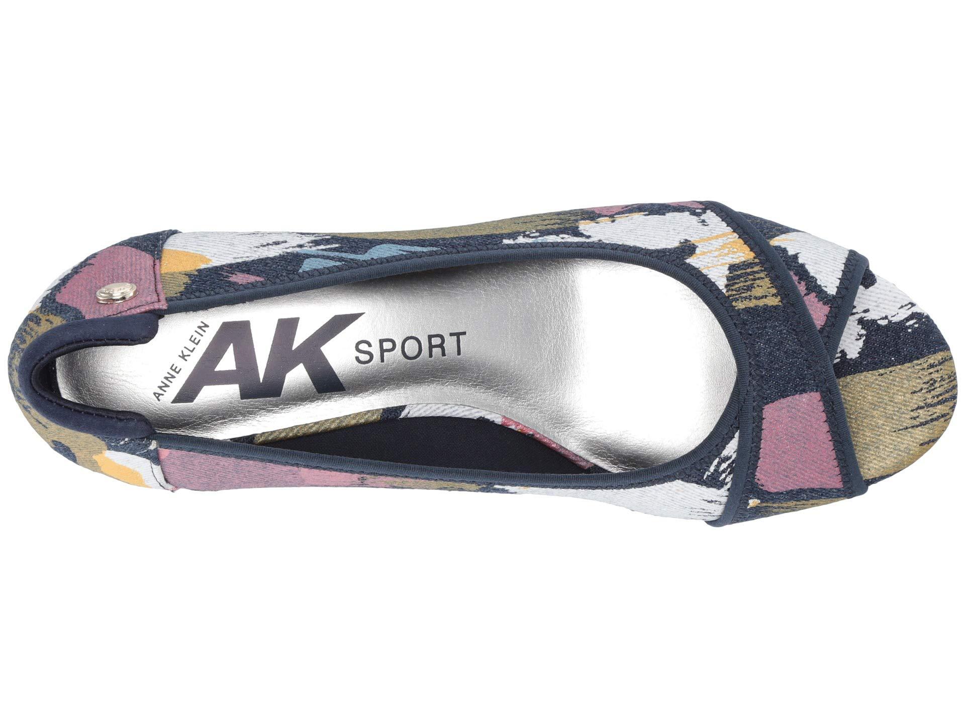 anne klein sport corner wedge heel