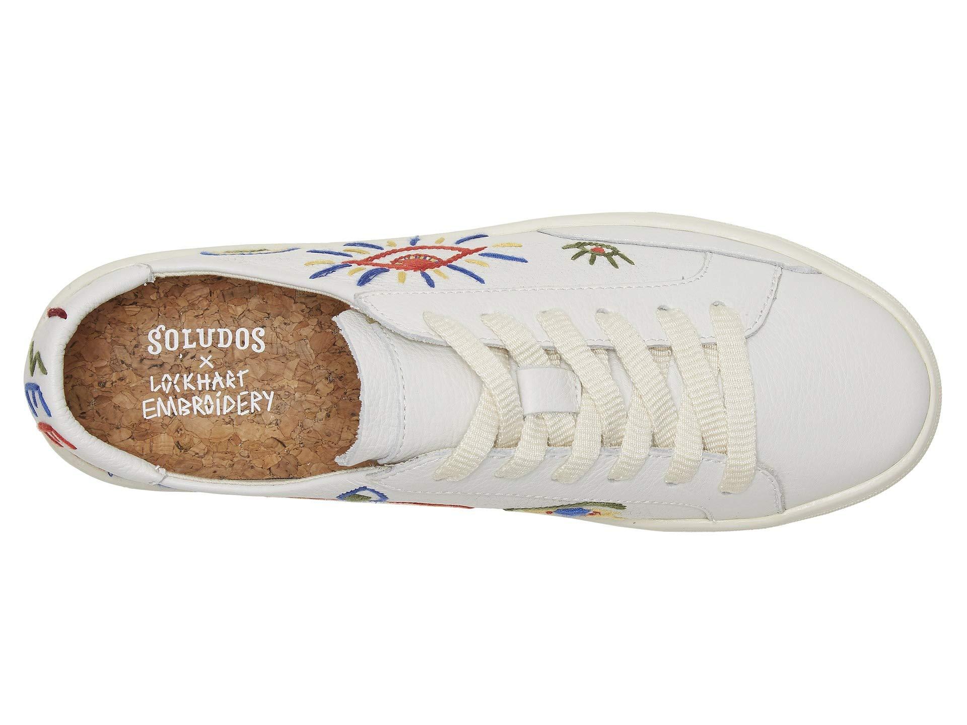 Soludos Leather Ibiza Look Sneaker in 