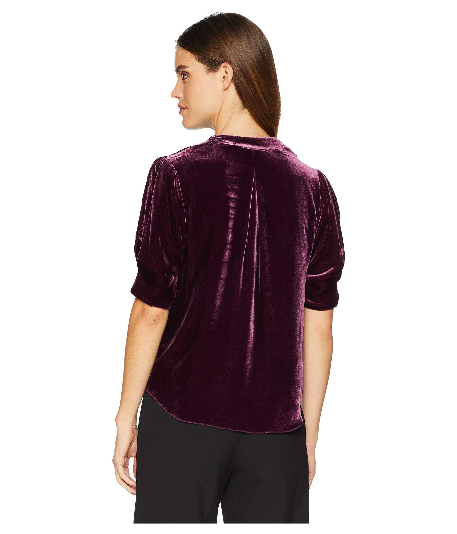 joie ance velvet top