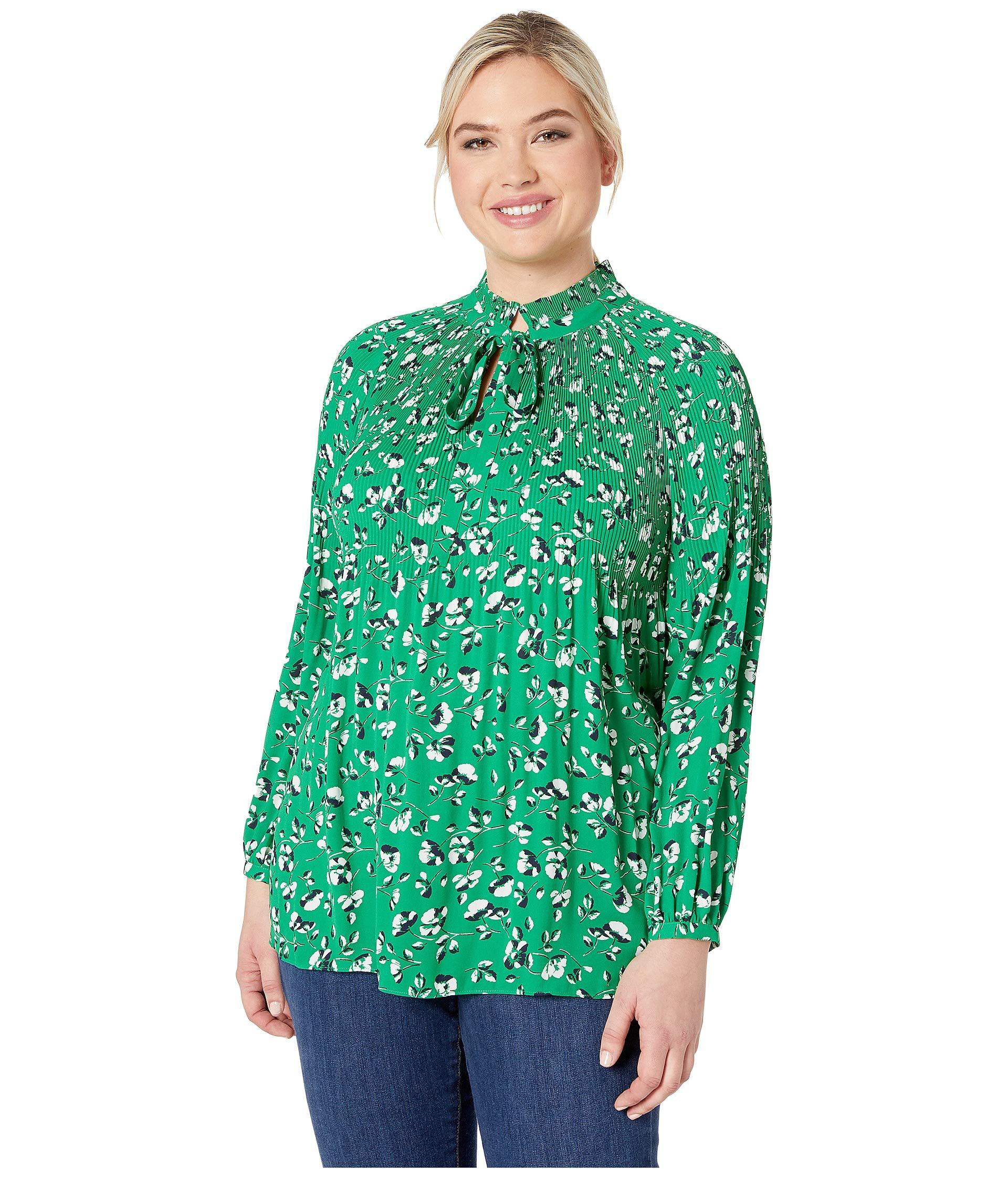 ralph lauren green blouse