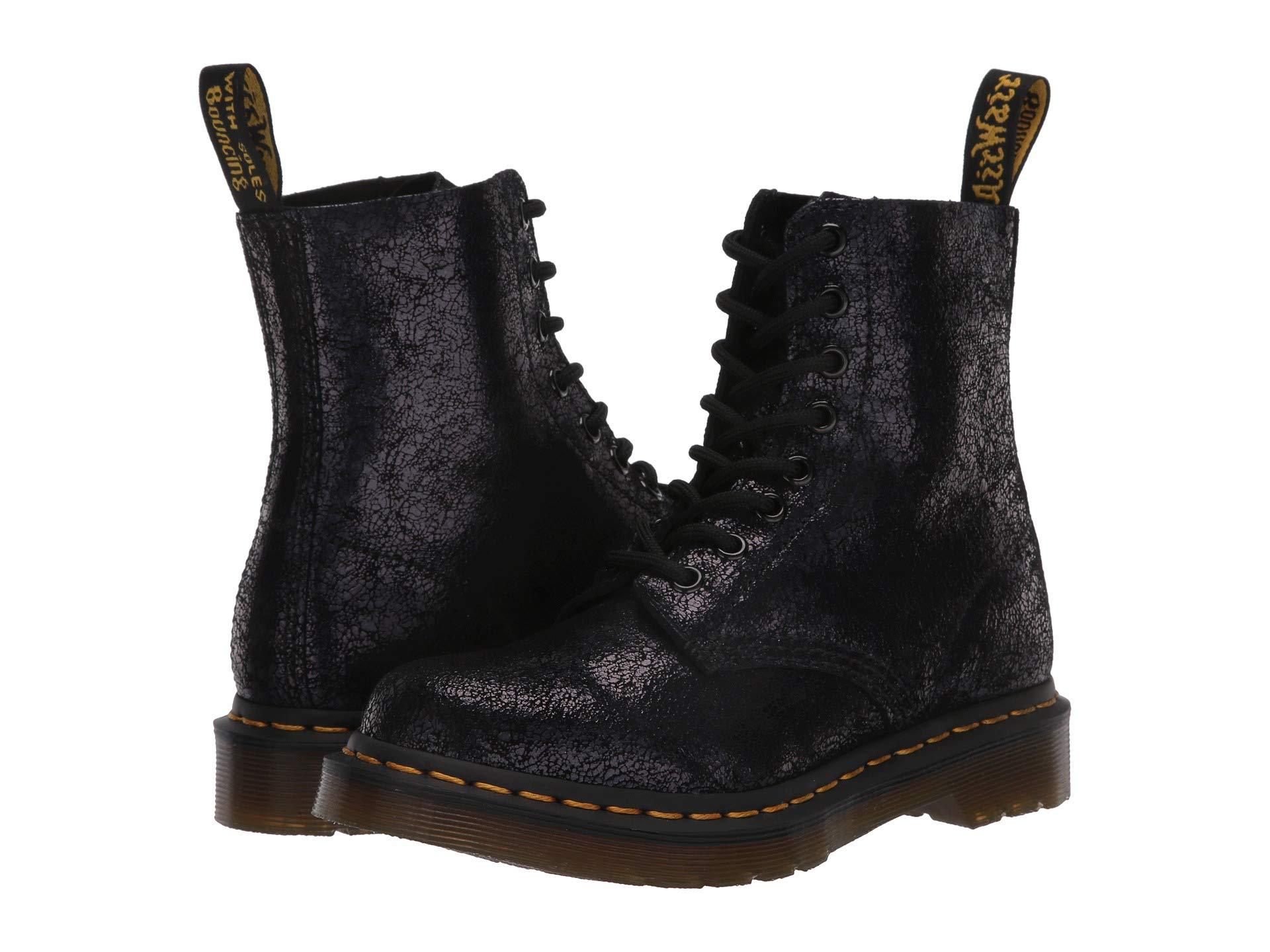 dr martens iridescent croc