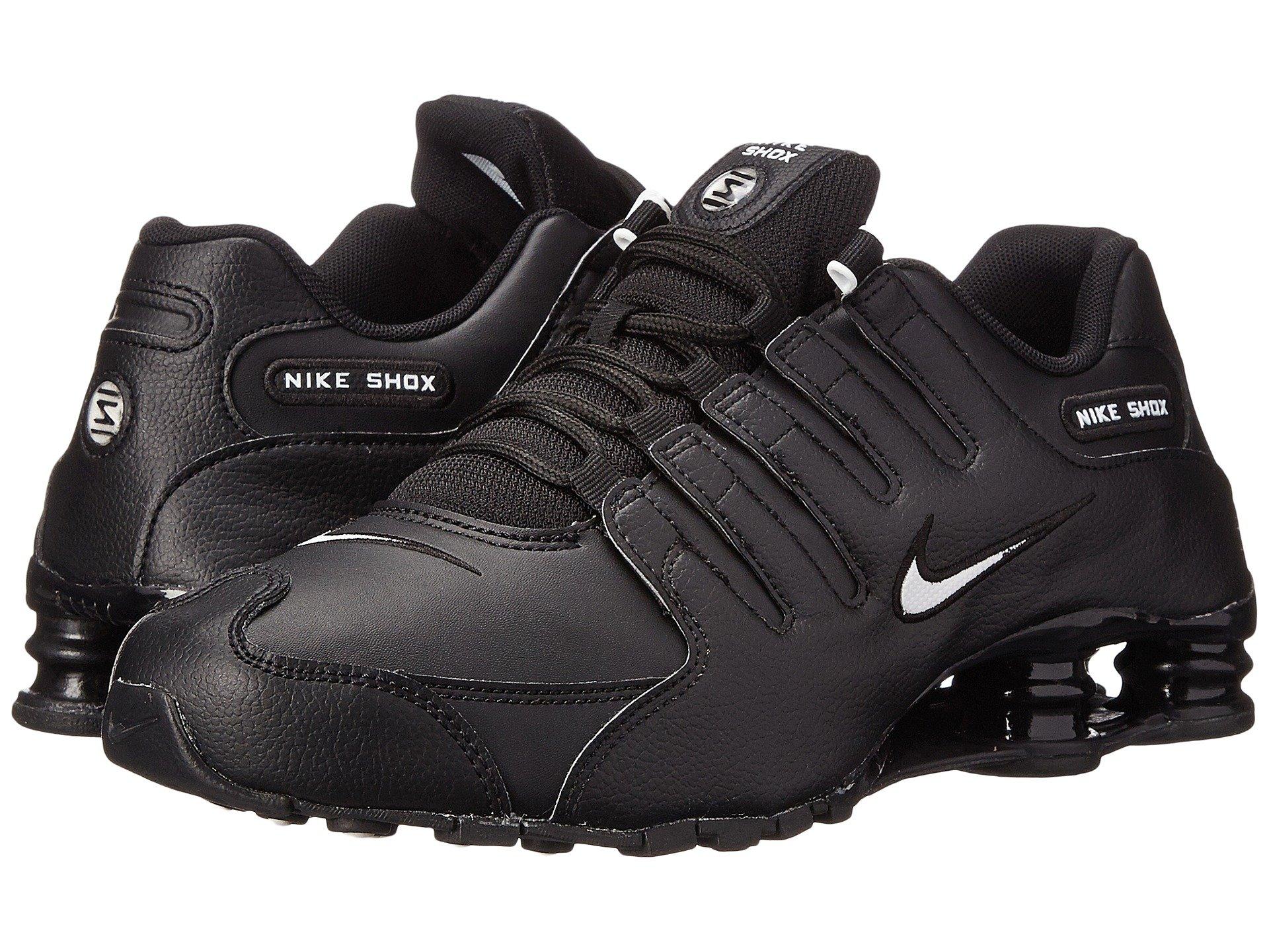 Nike Synthetic Shox Nz Eu in Black,White (Black) for Men - Lyst