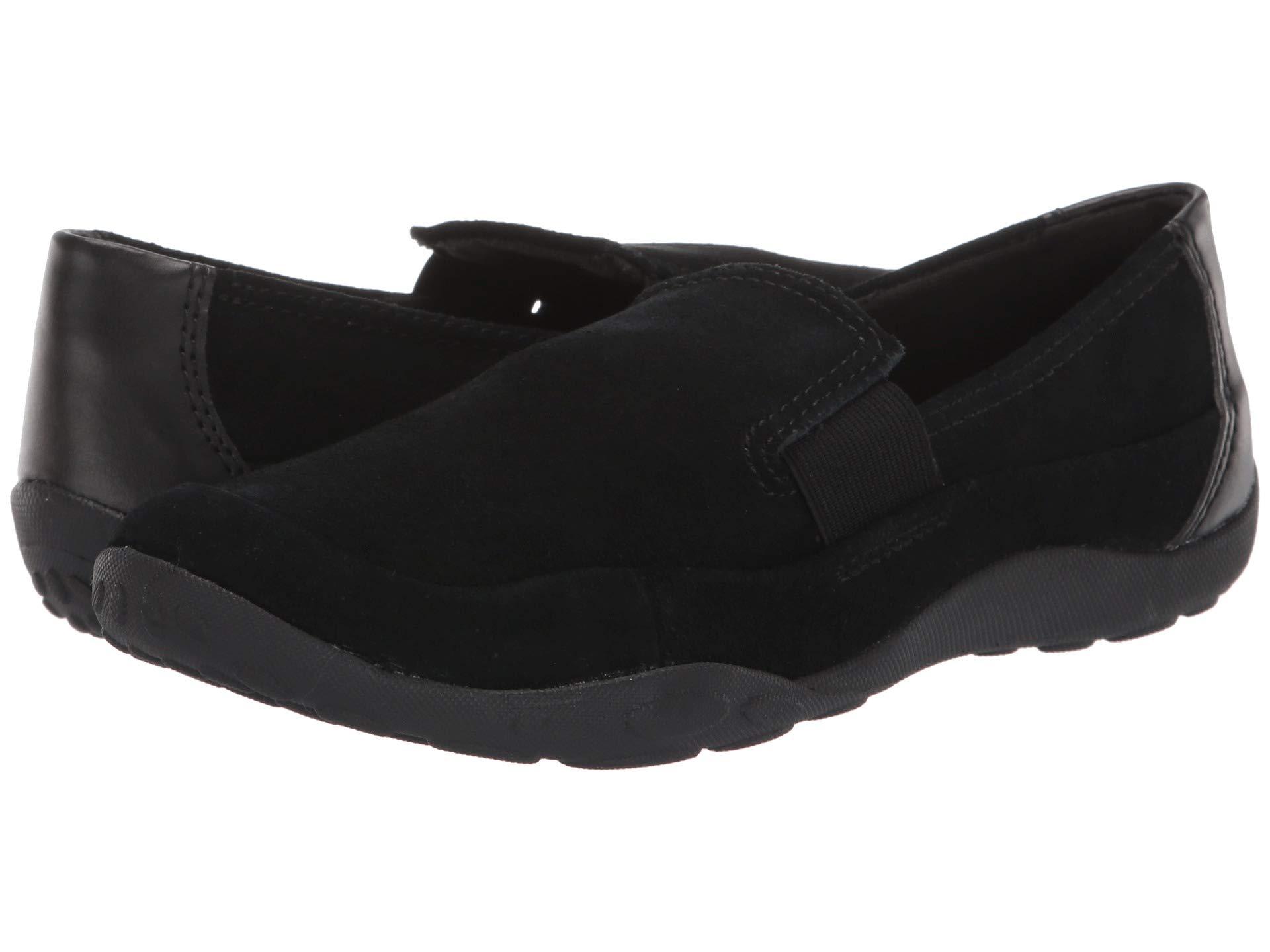 clarks haley park slip on casual shoes
