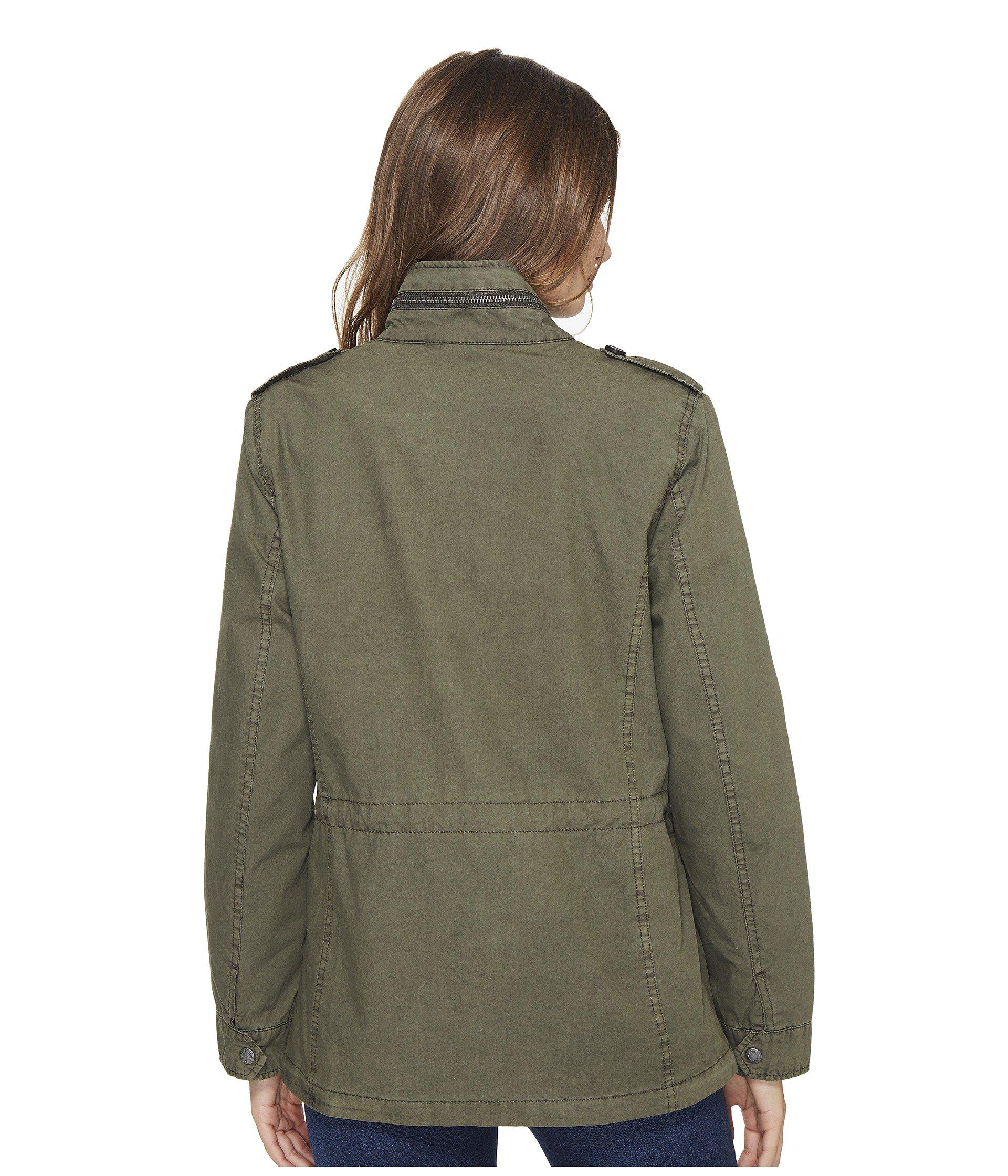 Levi's Levi's(r) Four-pocket Utility Jacket (army) Women's Coat in Green |  Lyst