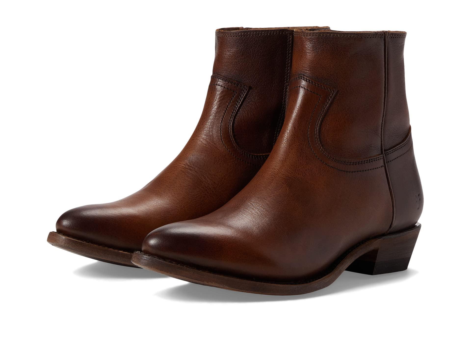 frye women's billy inside zip bootie western boot