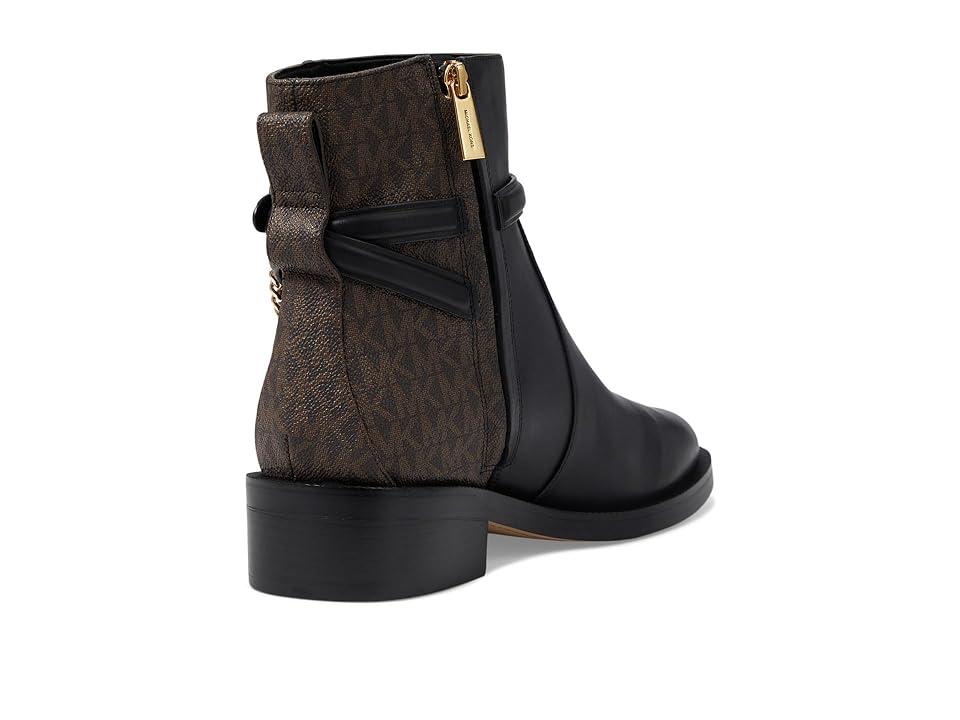 ブーツその他 Michael Kors Hamilton Flat Bootie MICHAEL Michael Kors Hamilton Flat Bootie Shoes/ Leather