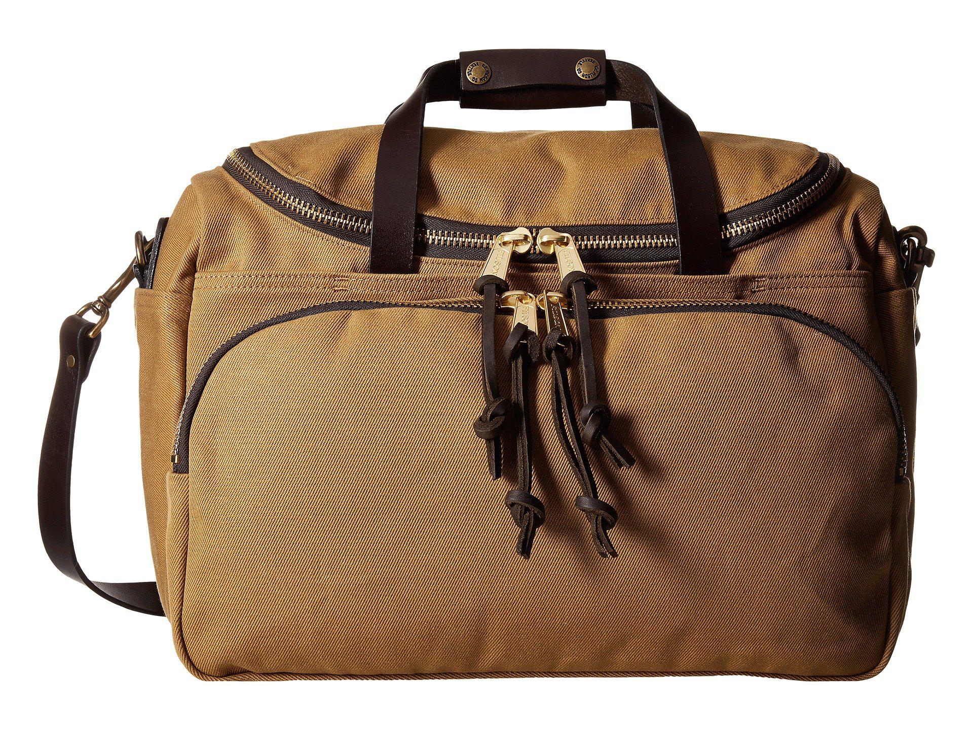 Filson Leather Sportsman Utility Bag in Tan (Brown) Lyst