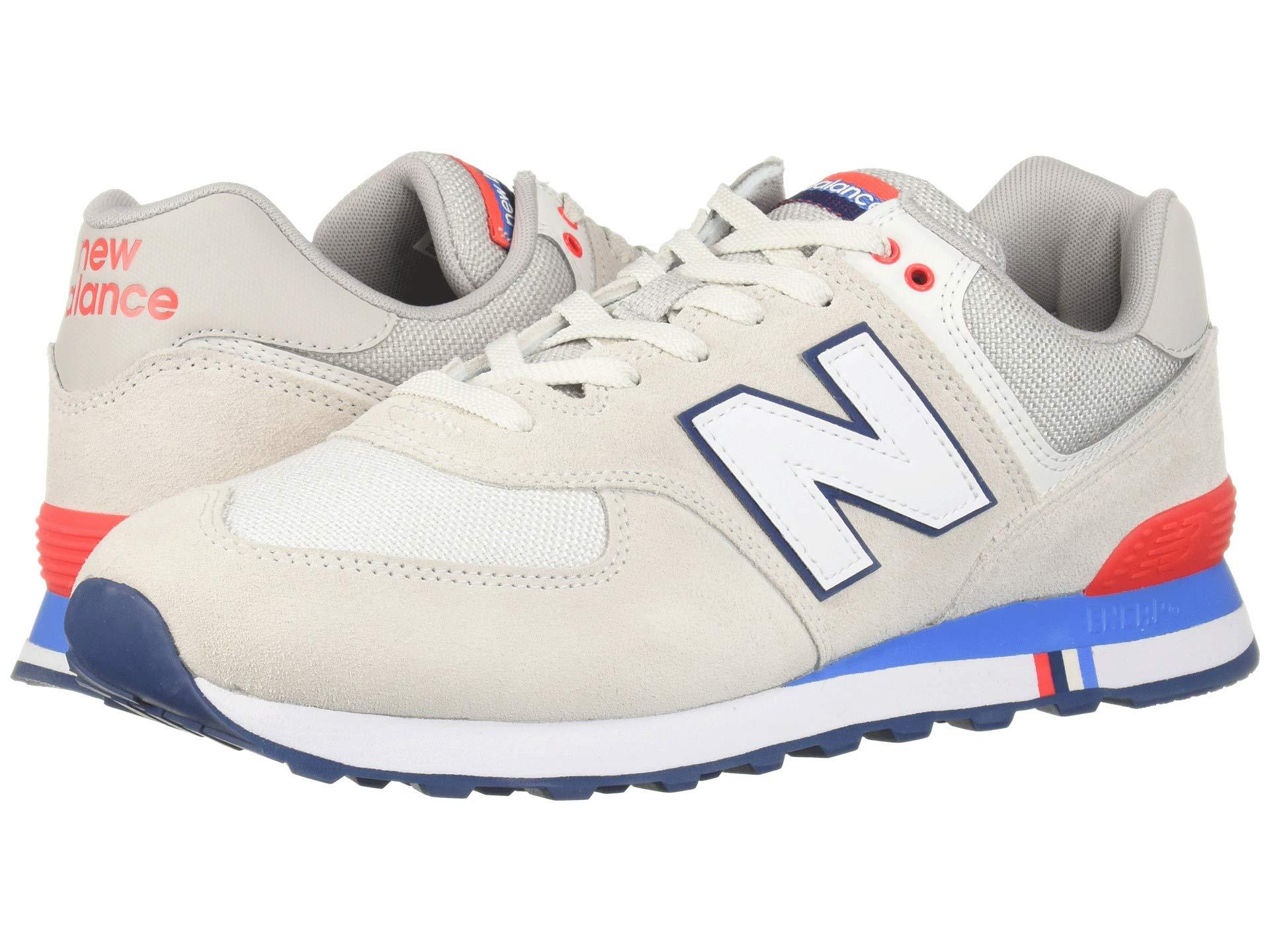 New Balance 574 Summer Shore (nimbus Cloud/energy Red) Men's Classic Shoes  in Blue for Men | Lyst