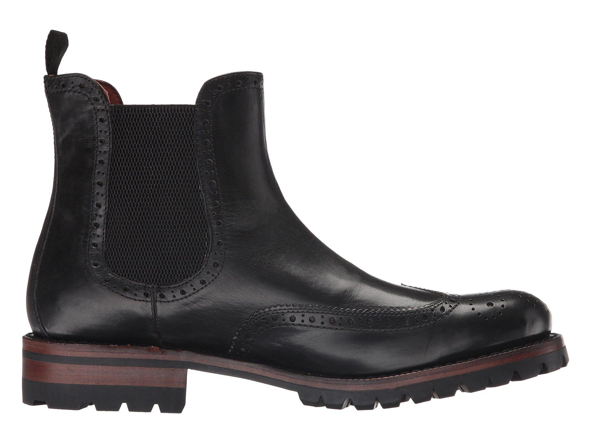 frye george lug brogue chelsea boot