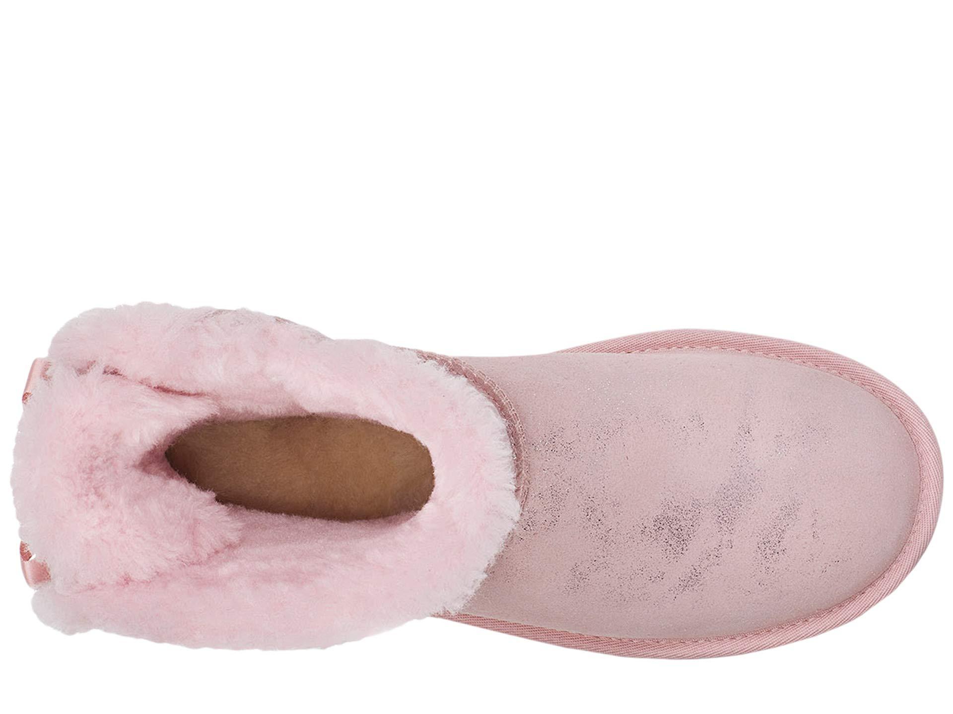 UGG Suede Mini Bailey Bow Ii Shimmer in Pink Cloud (Pink) - Save 44% | Lyst