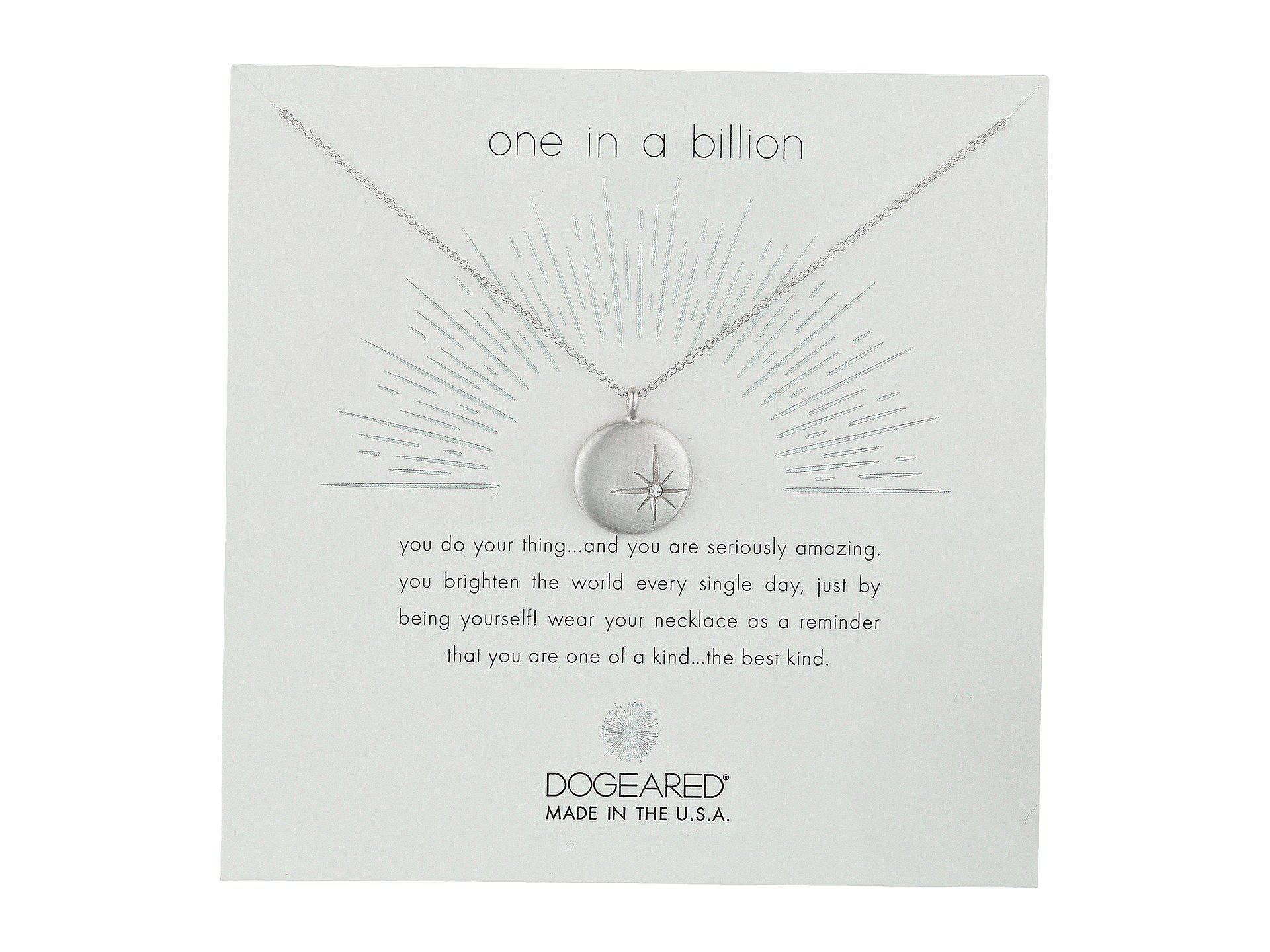 16+2 Extender Dogeared one in A Billion Sparkle Star Disc Chain Necklace