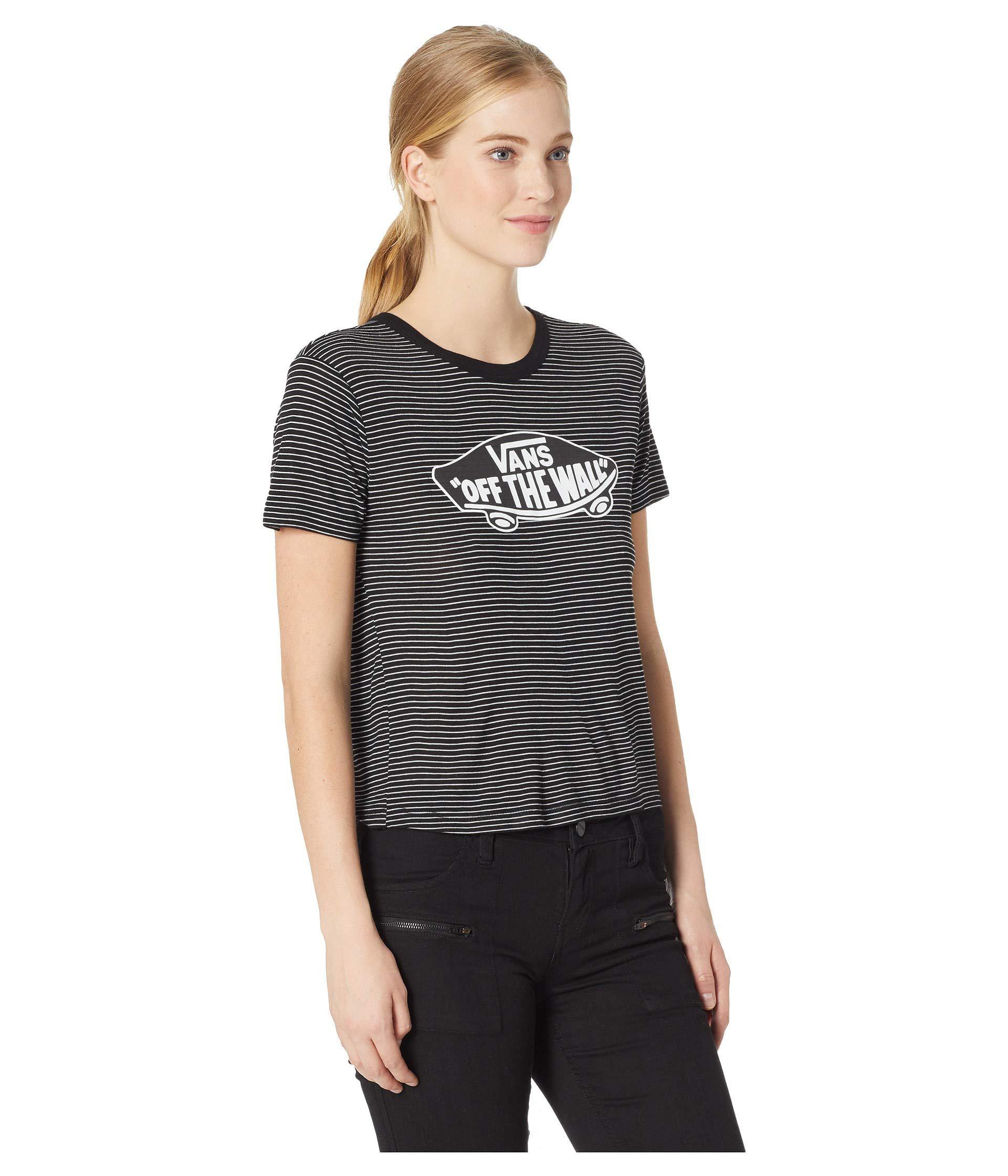 vans t shirt womens Black