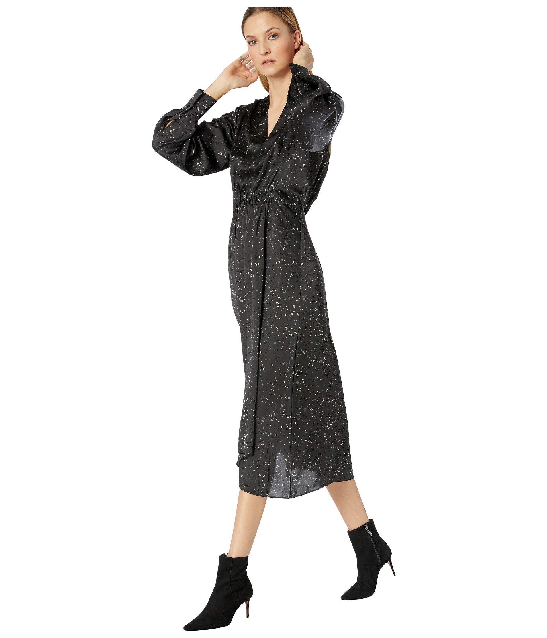 vince poet midi dress