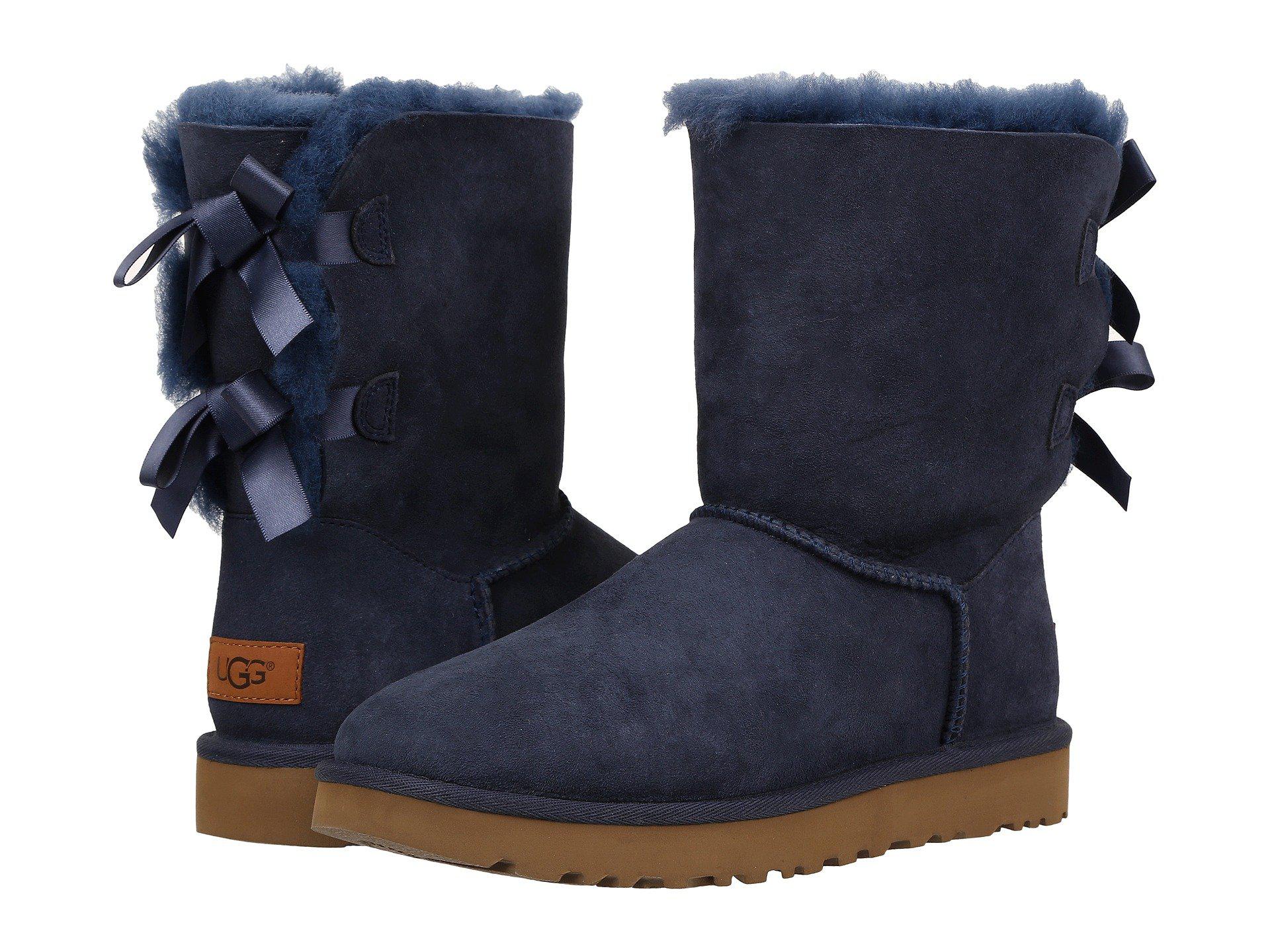 uggs bailey bow blue
