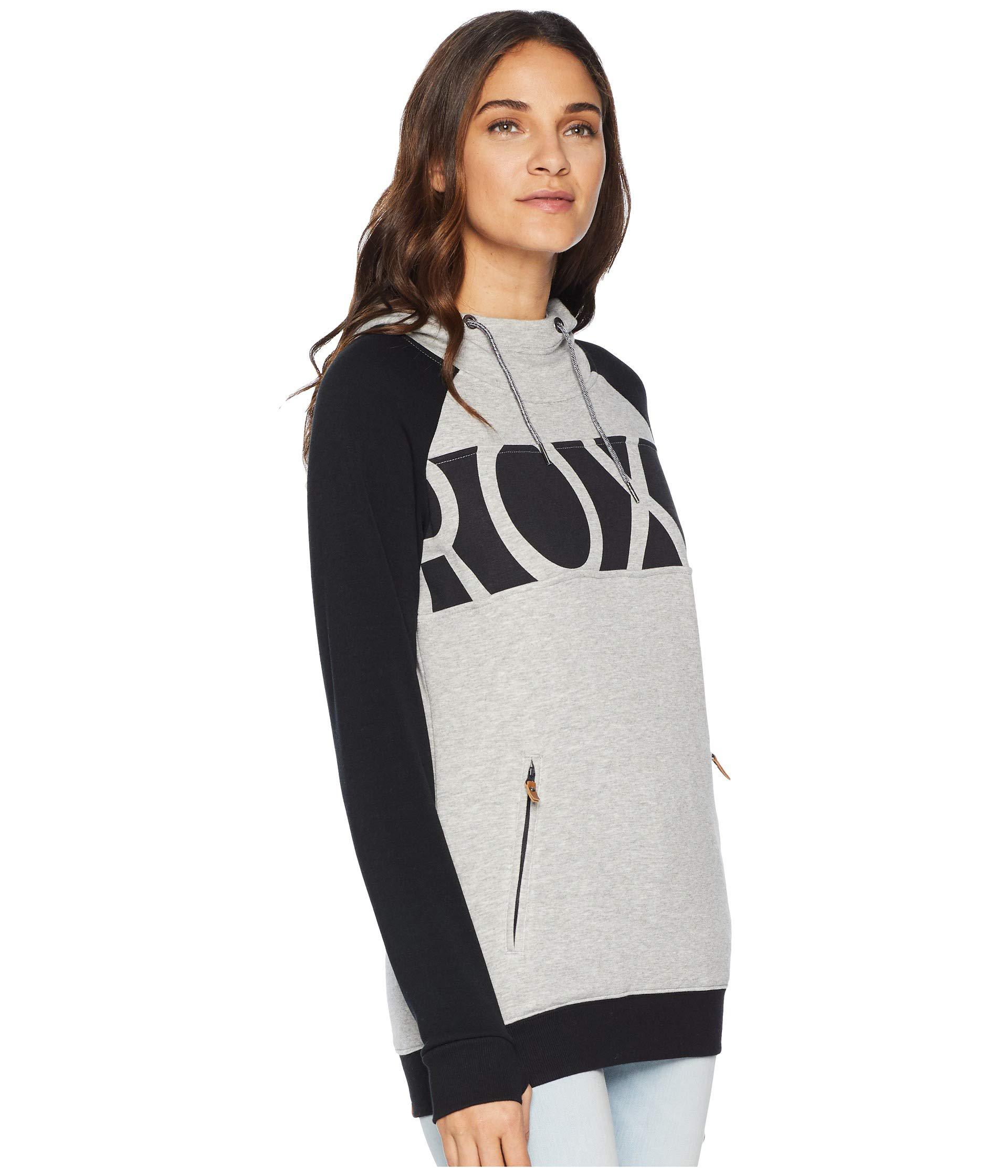 Roxy Synthetic Liberty Hoodie in Gray - Lyst