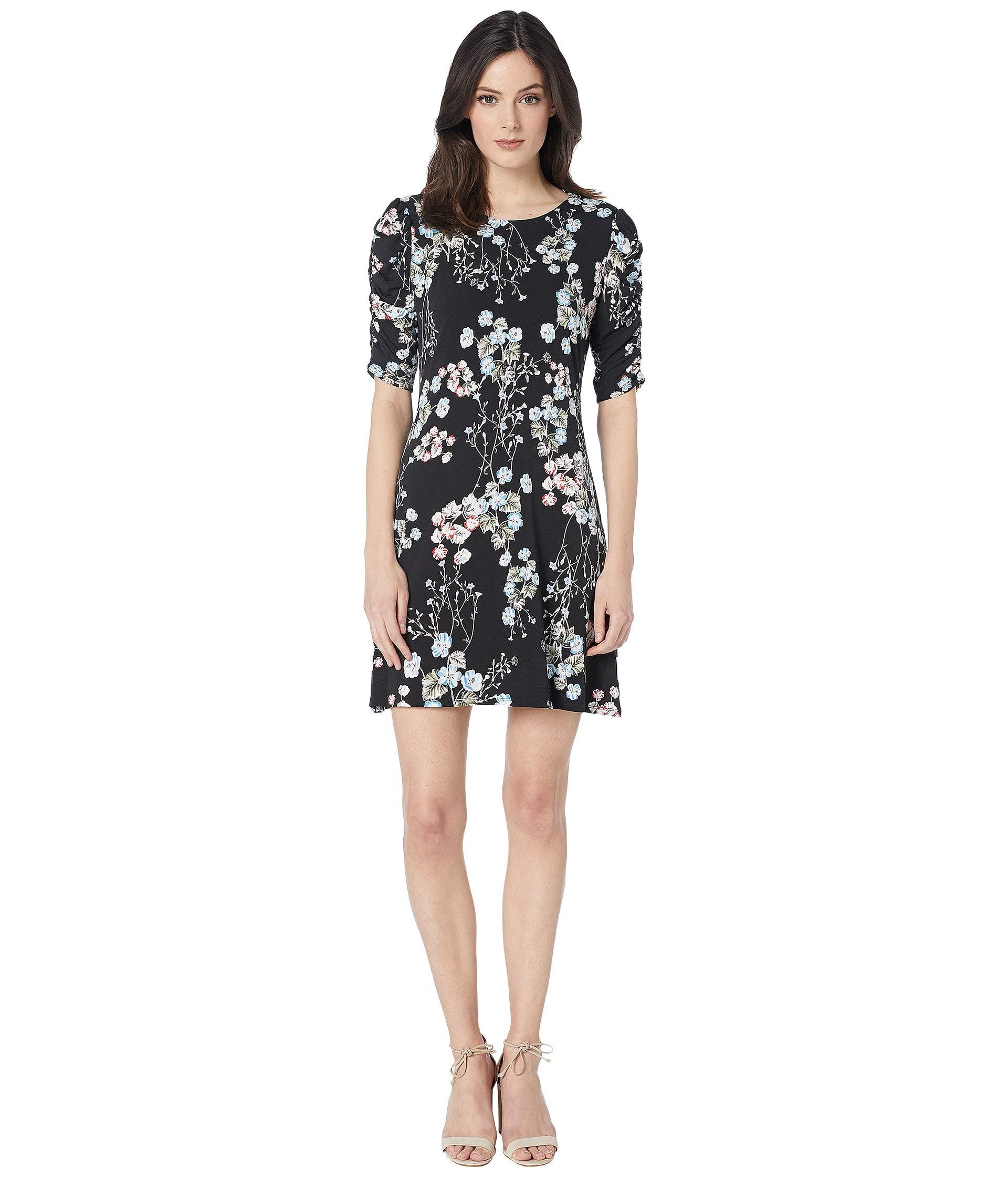 cece divine floral ruffle blouse