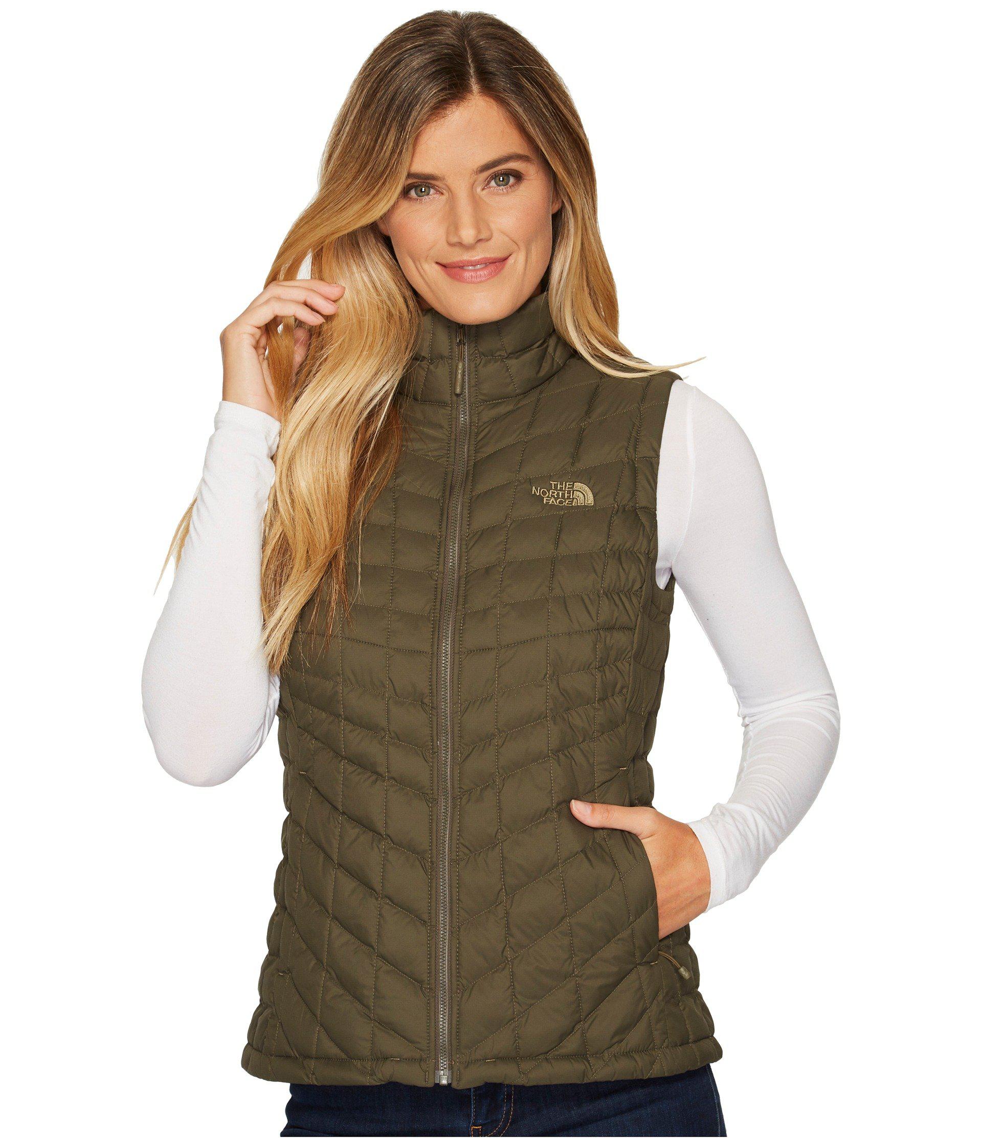 Download The North Face Synthetic Thermoball Vest in Green - Lyst