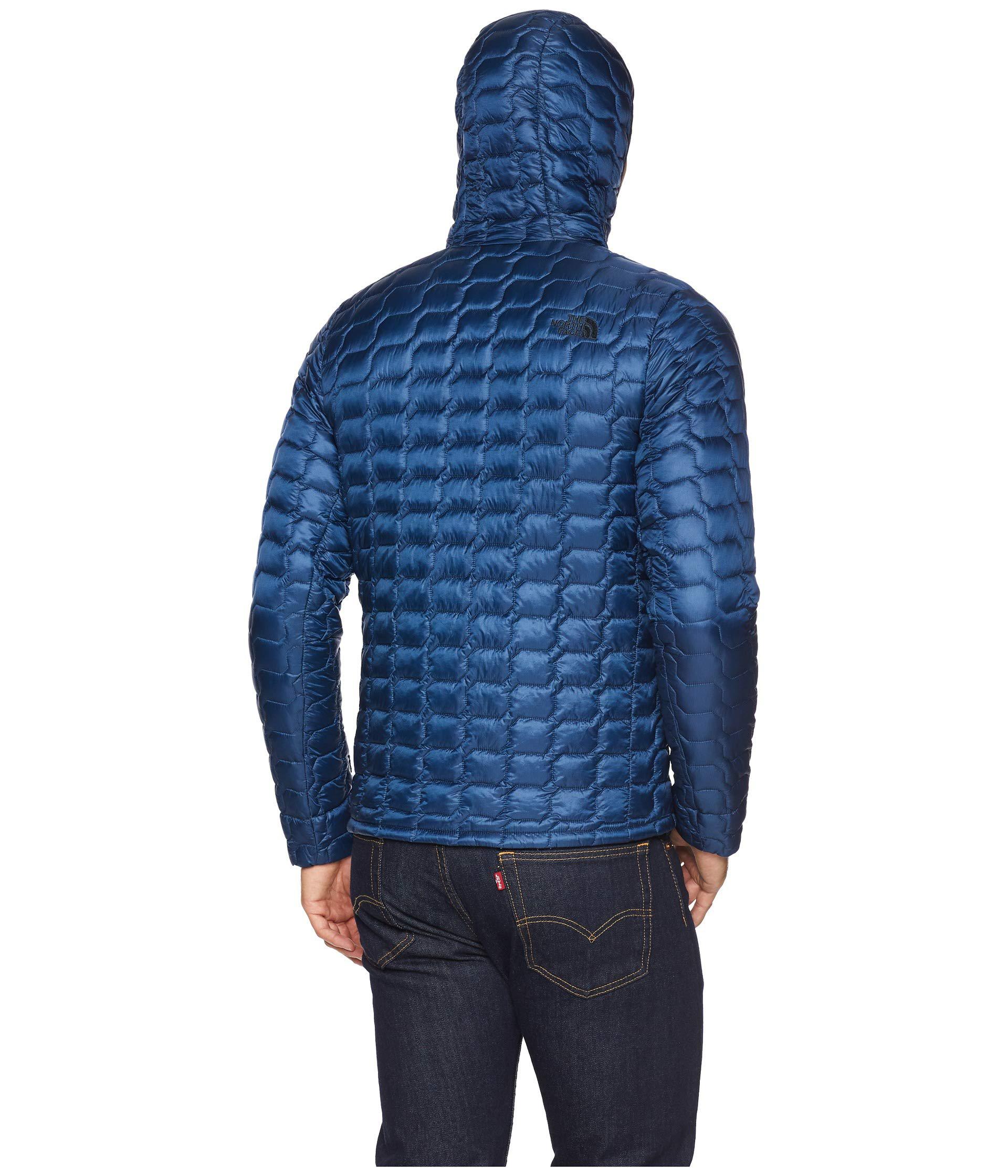 north face thermoball hoodie shady blue