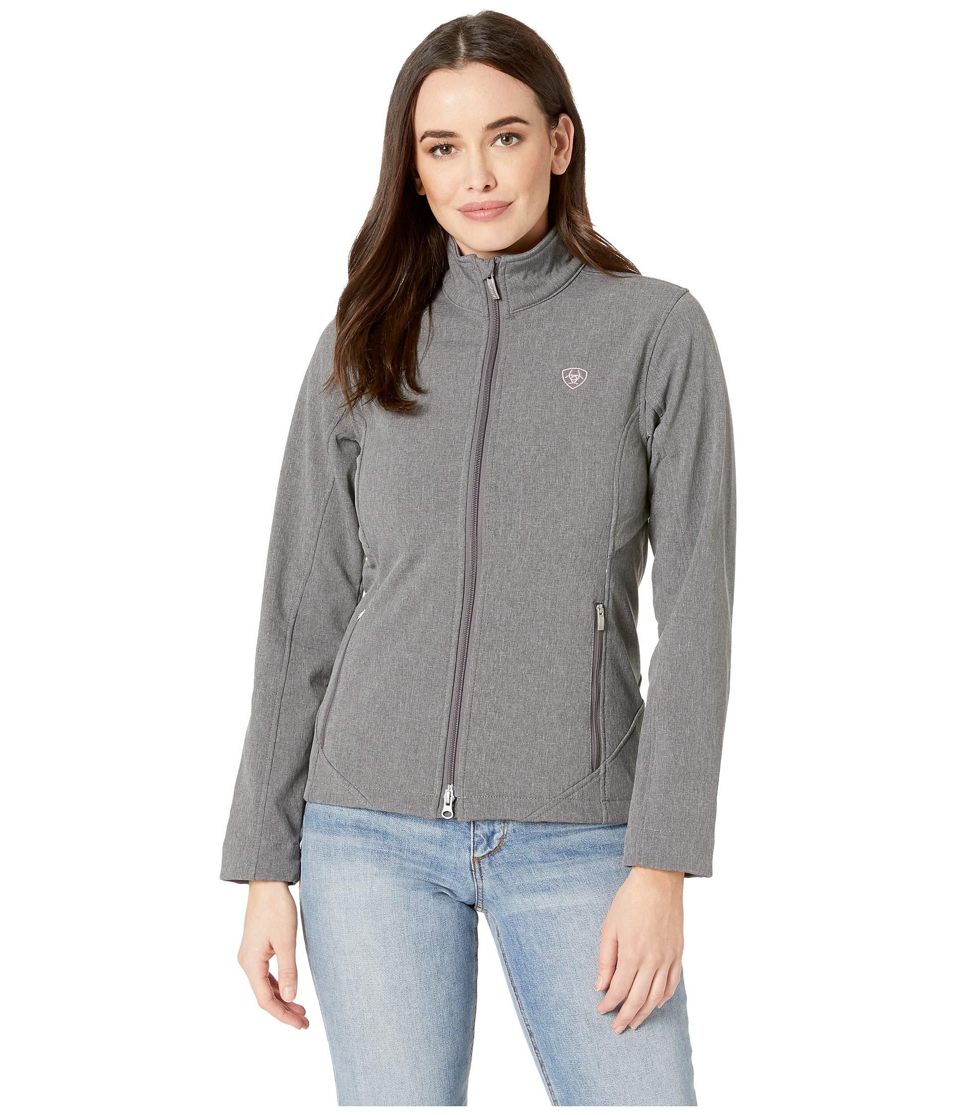 Ariat Journey Softshell Jacket in Gray Lyst