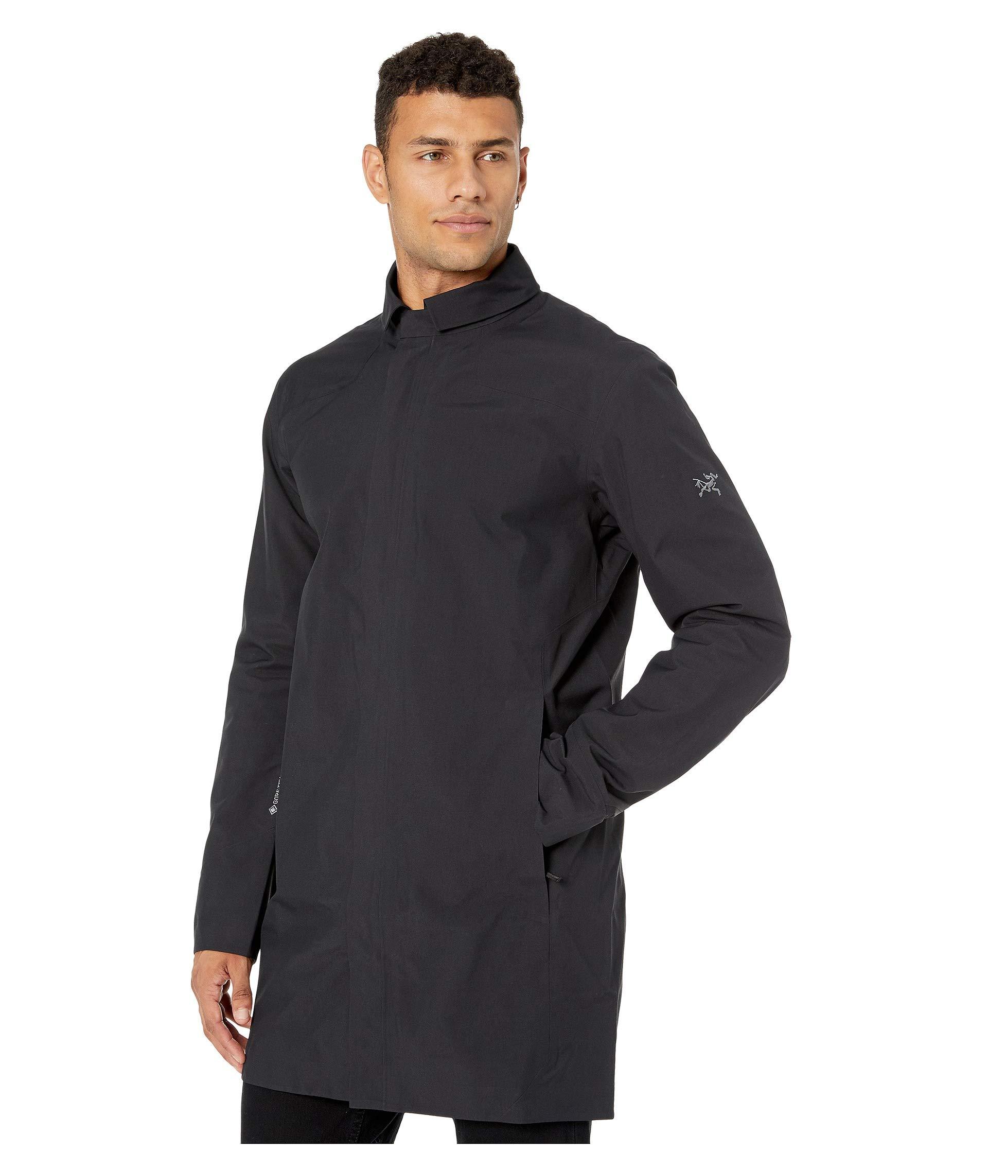 Arc'teryx Synthetic Keppel Trench Coat in Black for Men - Lyst