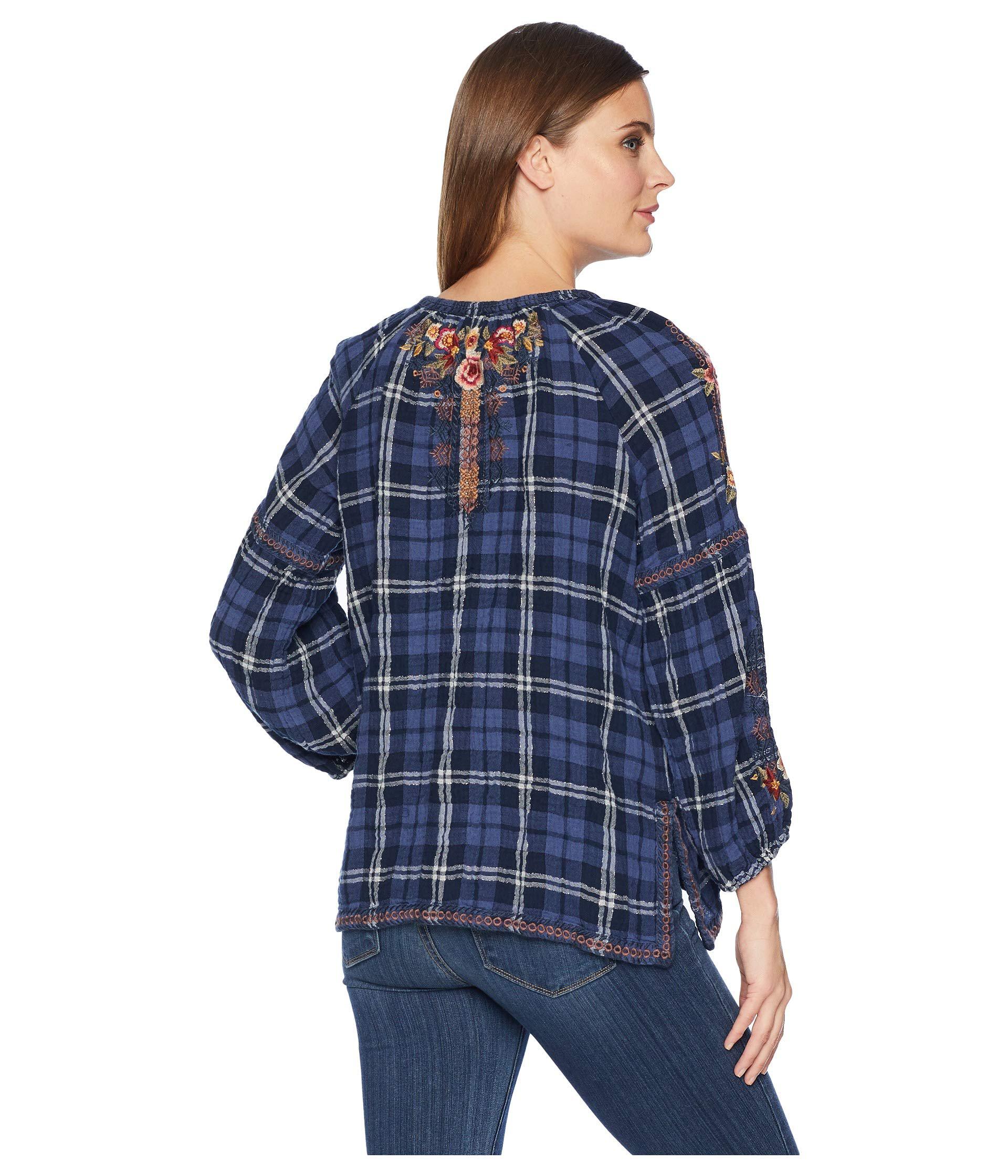 johnny was aaliah peasant blouse