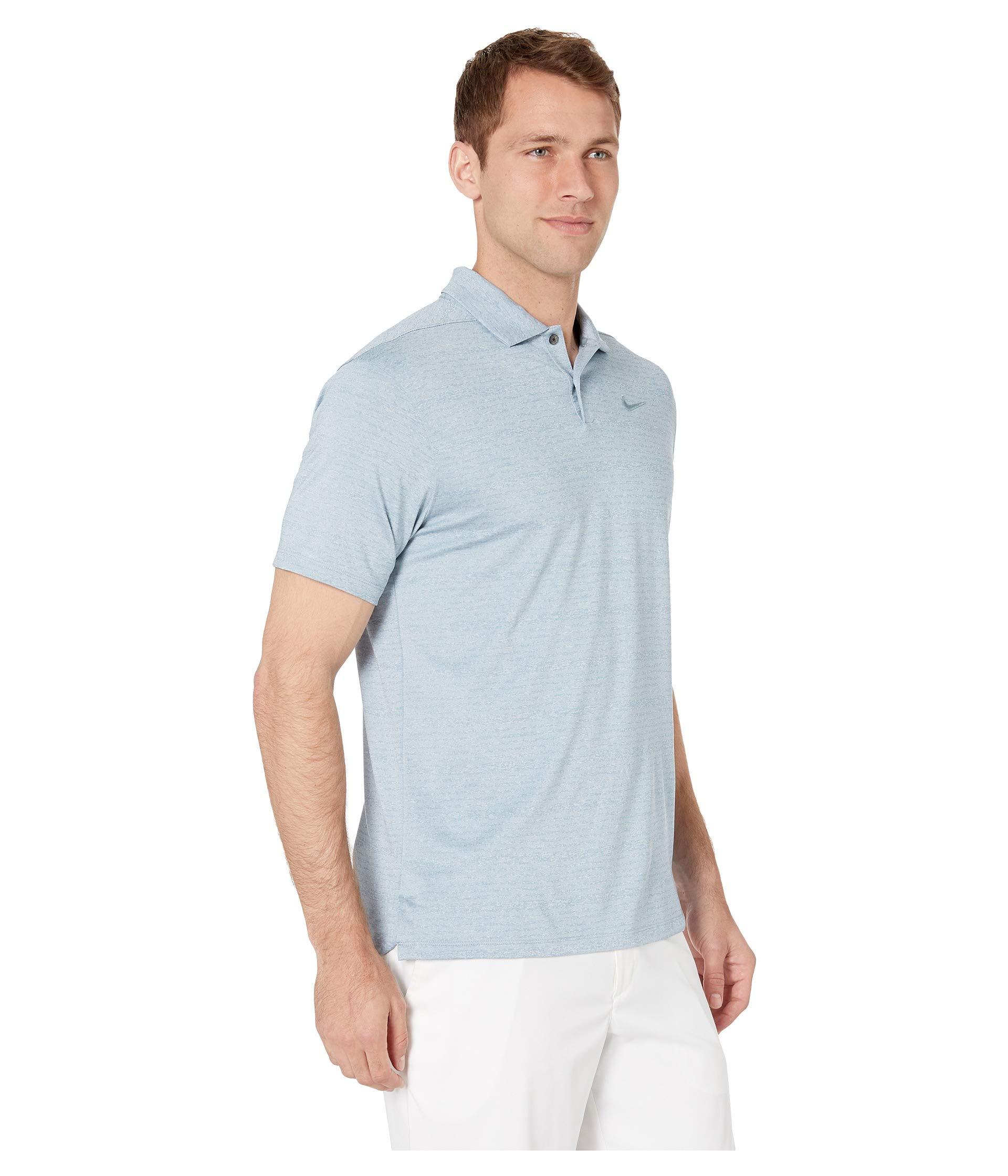 nike dry vapor heather polo