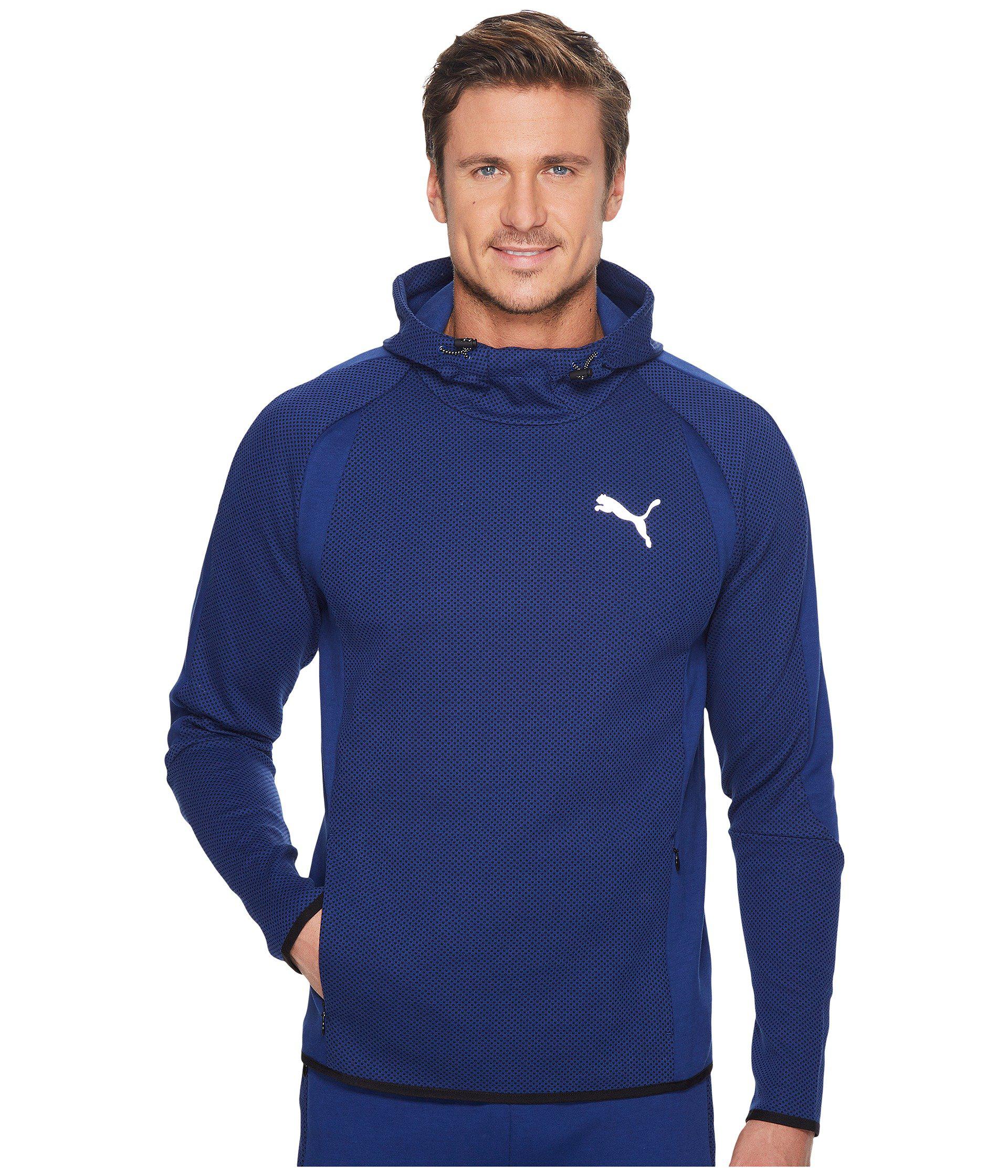 puma blue sweater