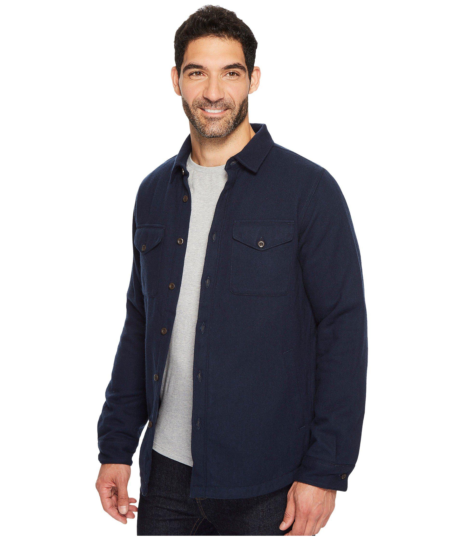 north face cabin fever wool shirt