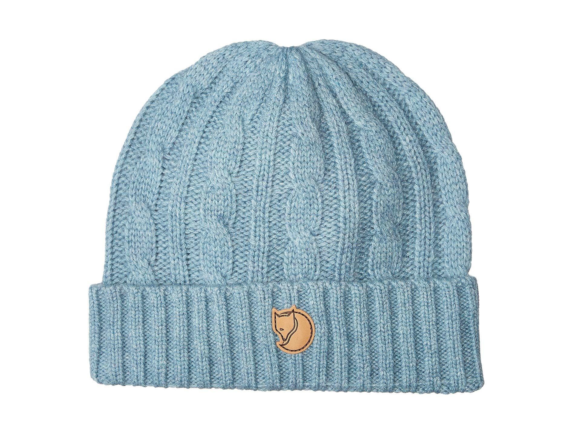 fjallraven braided knit hat