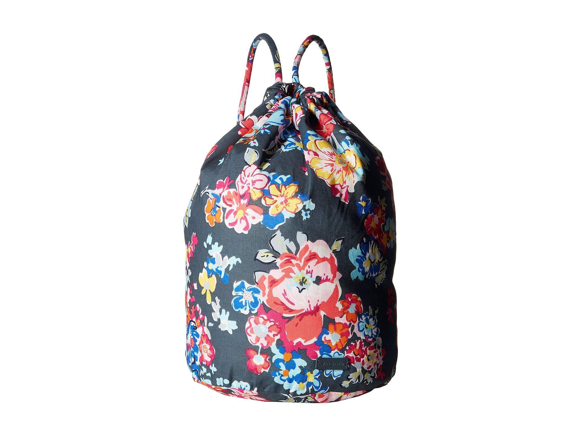 vera bradley iconic campus backpack pretty posies