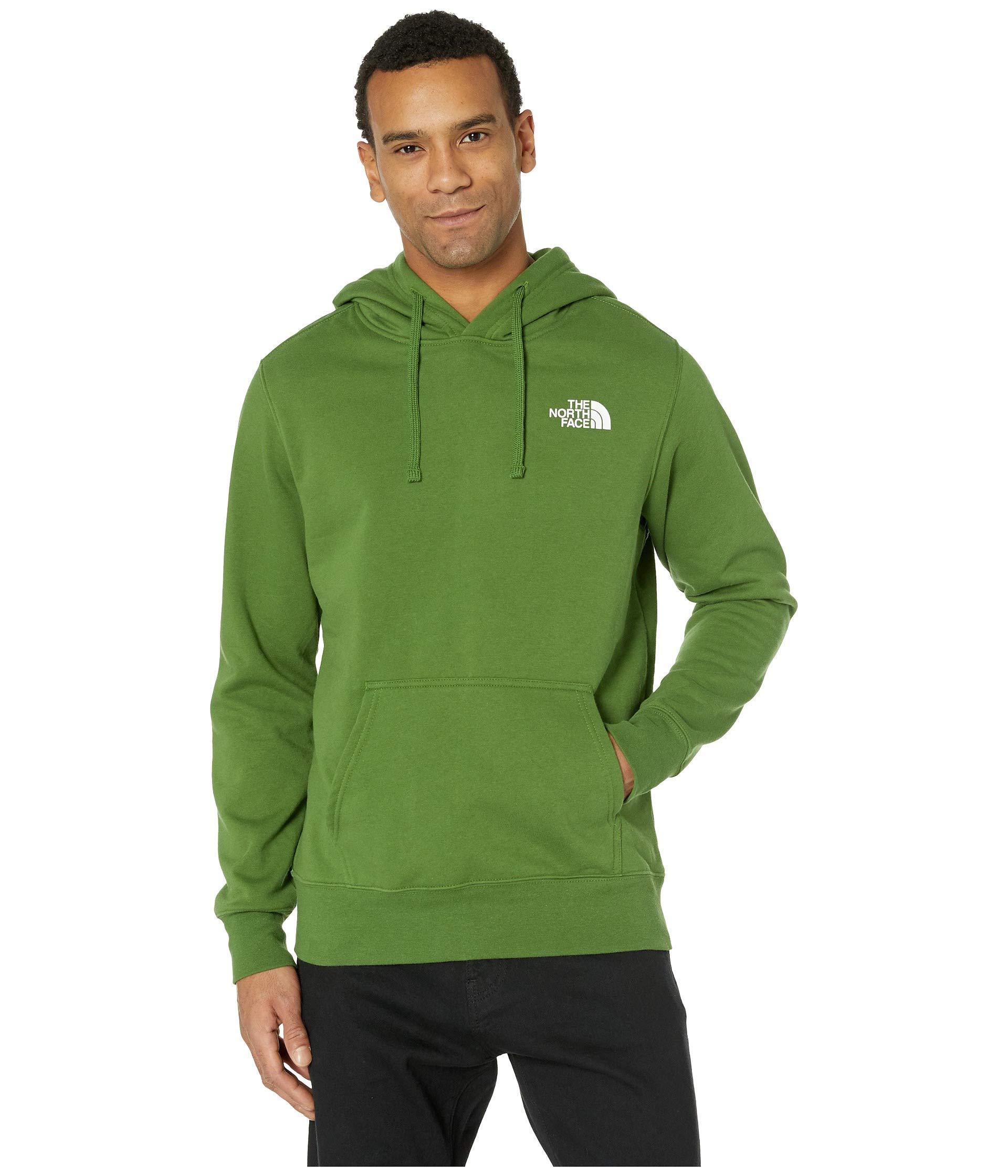 The North Face Cotton Red Box Pullover Hoodie in Green for Men - Lyst