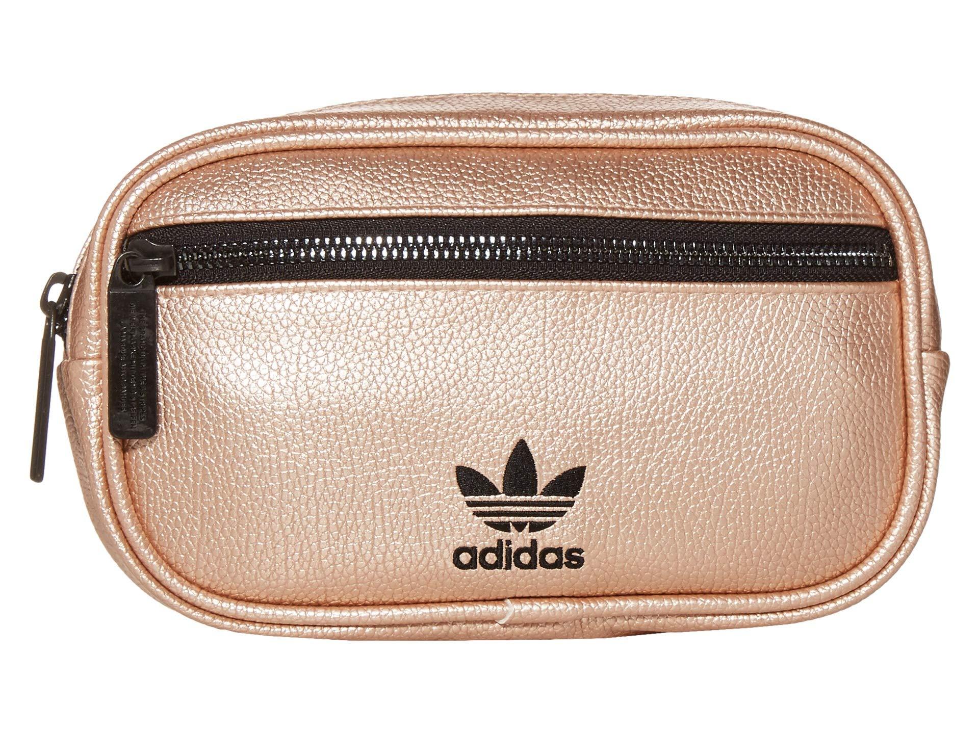 adidas originals pebbled faux leather fanny pack