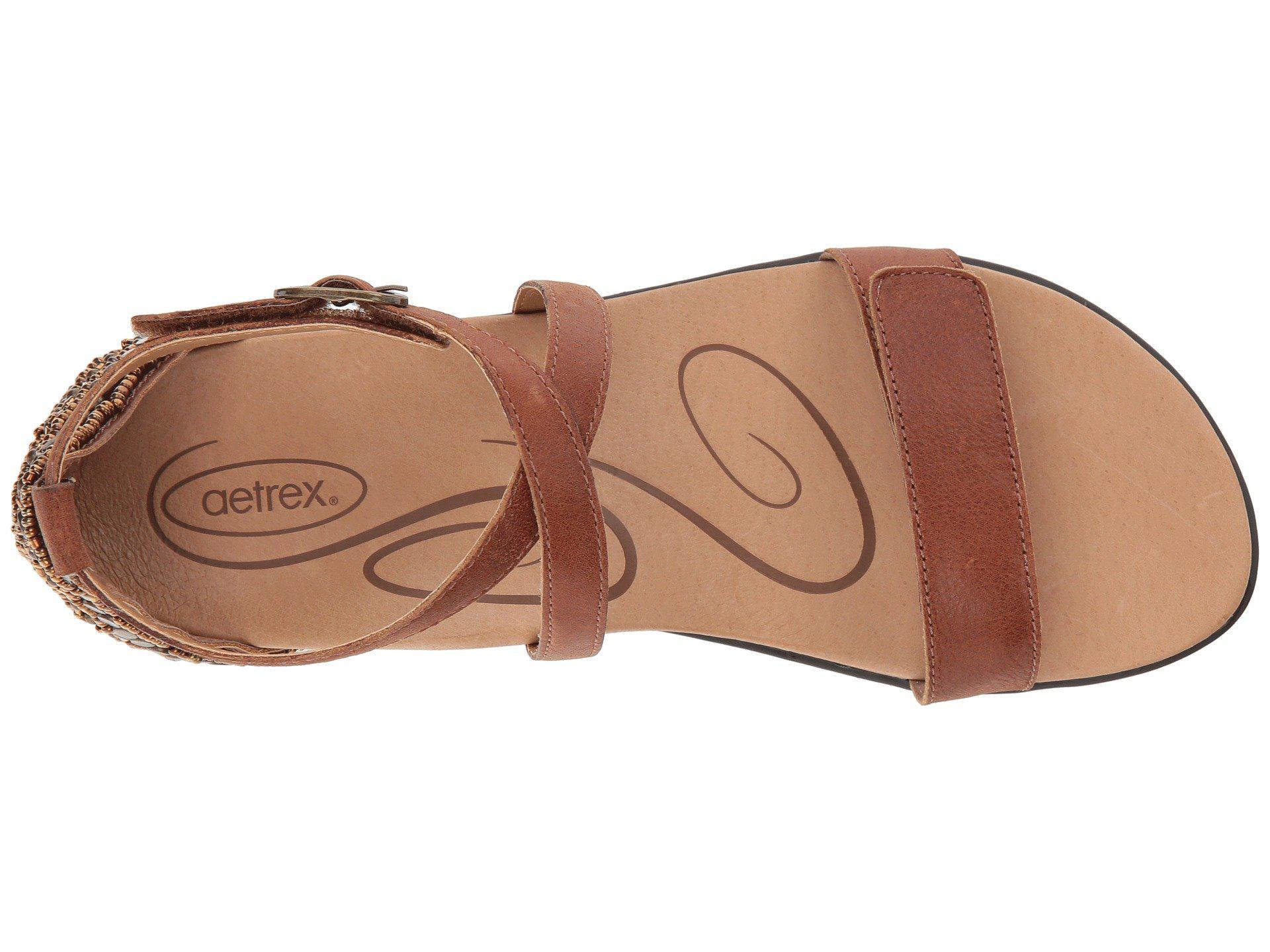 aetrex brenda sandals