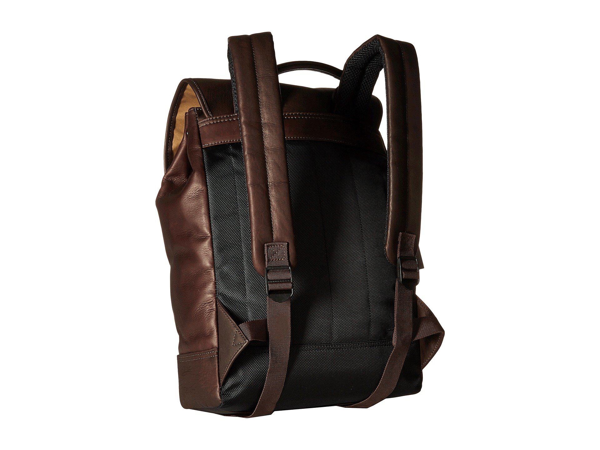 Cole Reaction Colombian Leather Computer Backpack in Brown