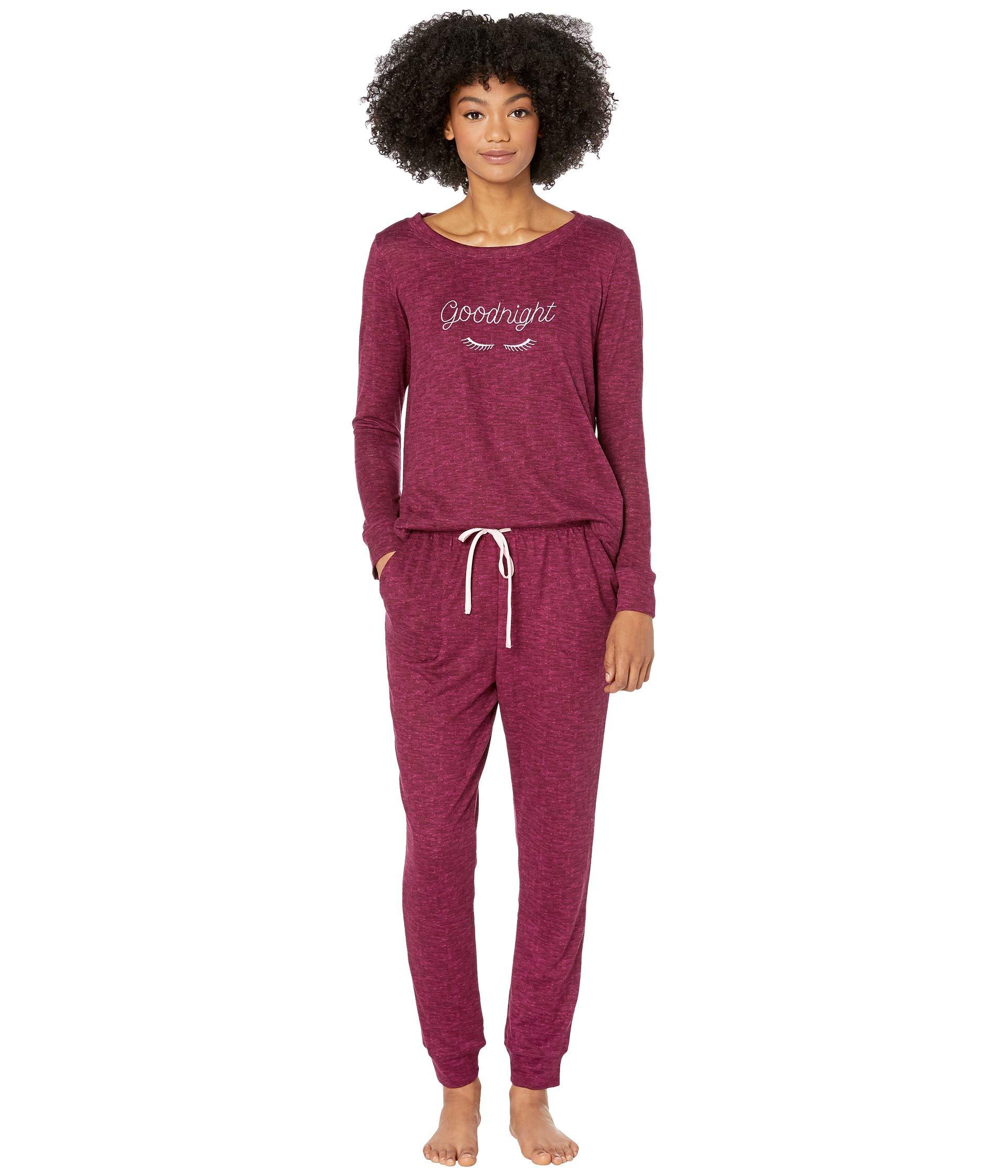 Kate Spade Synthetic " Brushed Sweater Knit Pajama Set in Purple Lyst