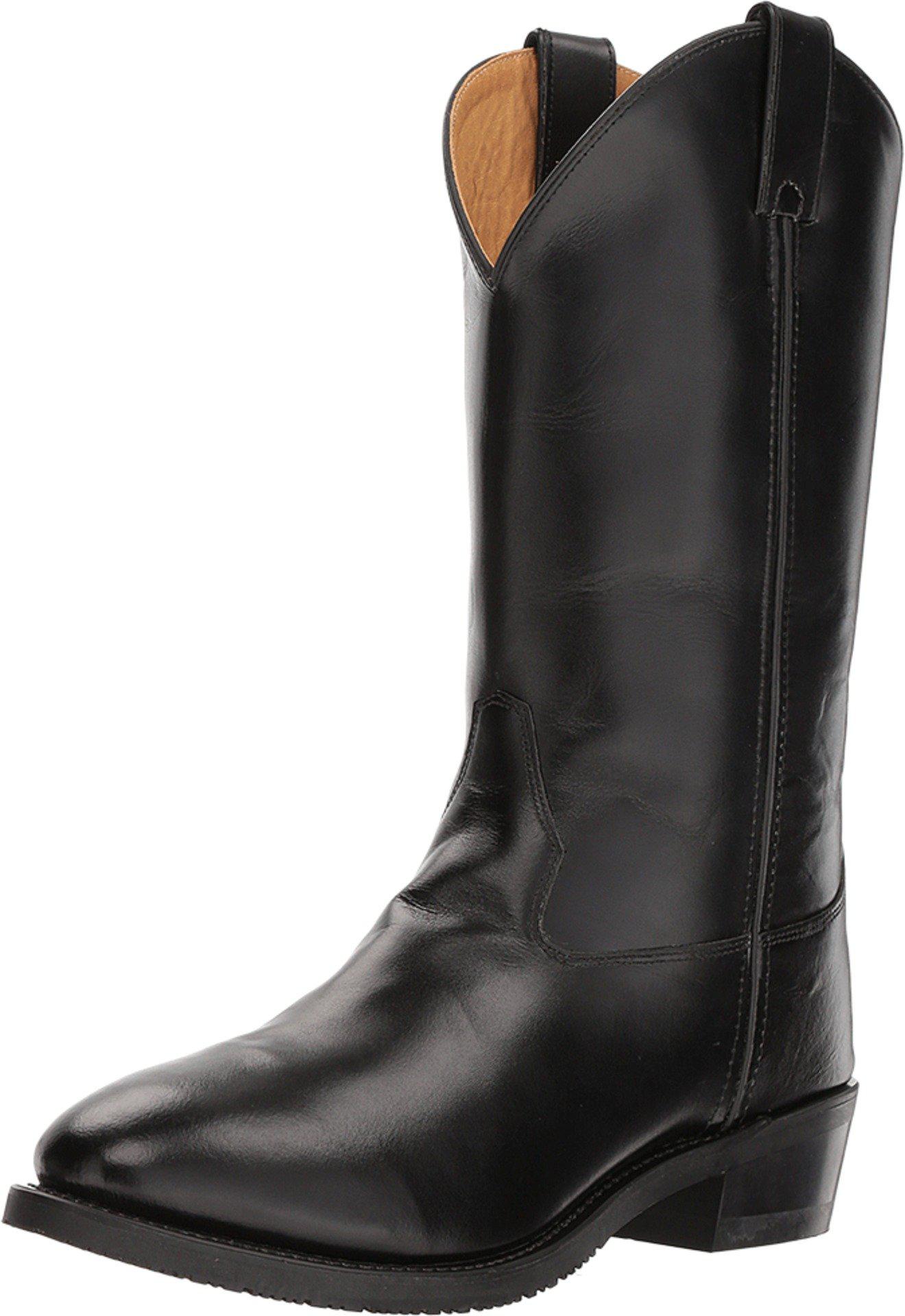 Old West Boots Uniform Boot in Black for Men | Lyst