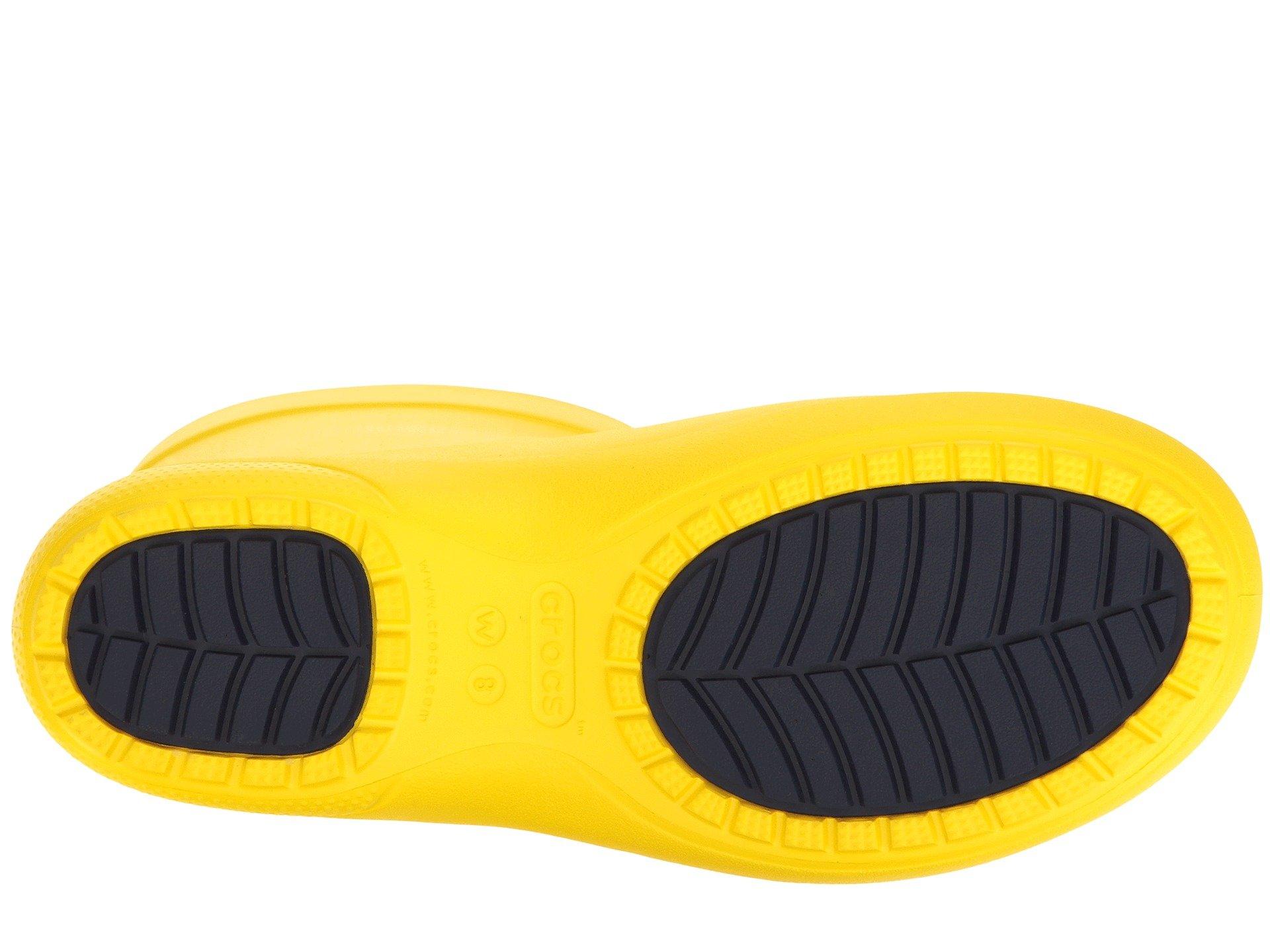 Crocs™ Freesail Shorty Rain Boot in Yellow | Lyst