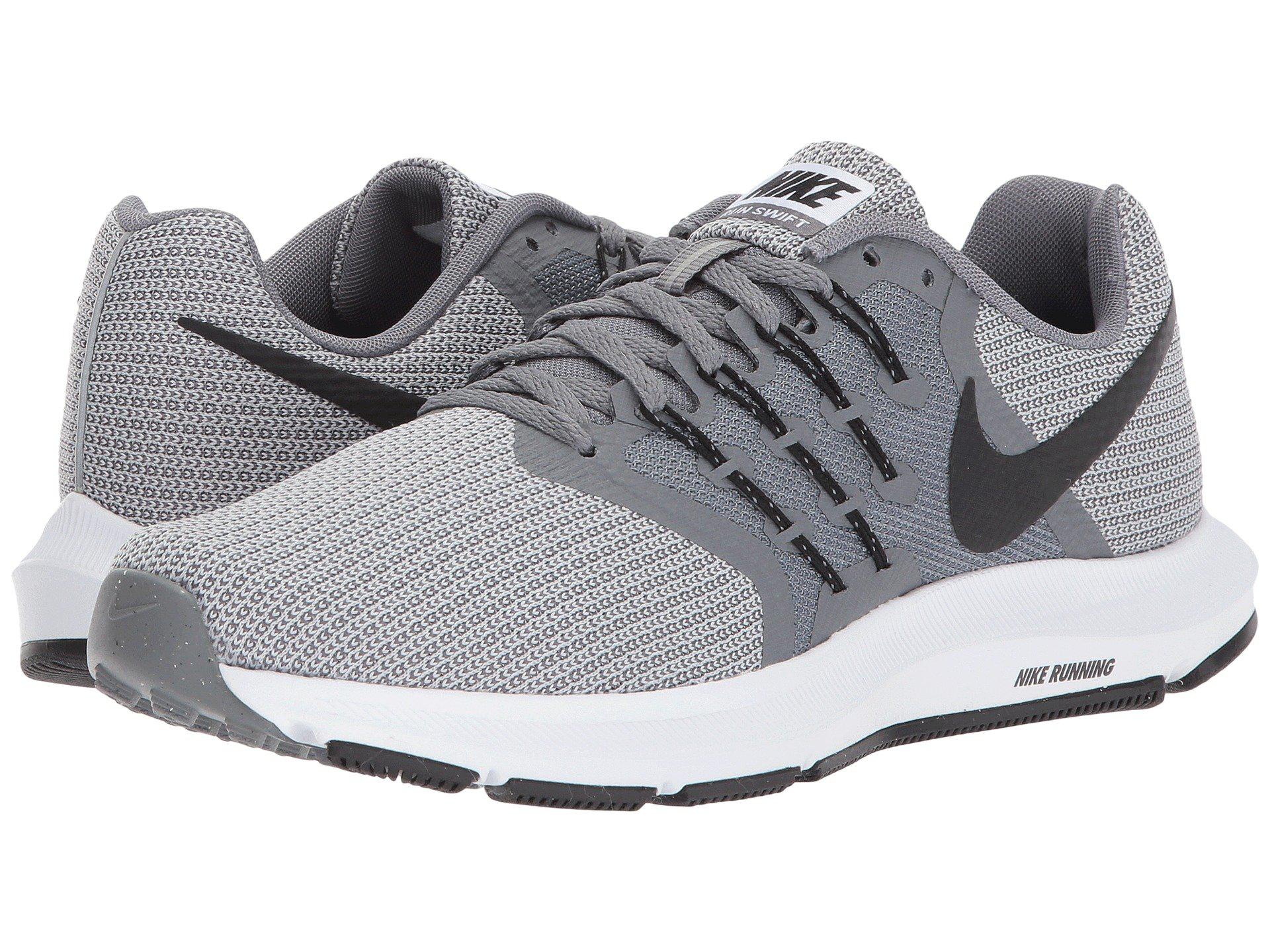 nike run swift gray