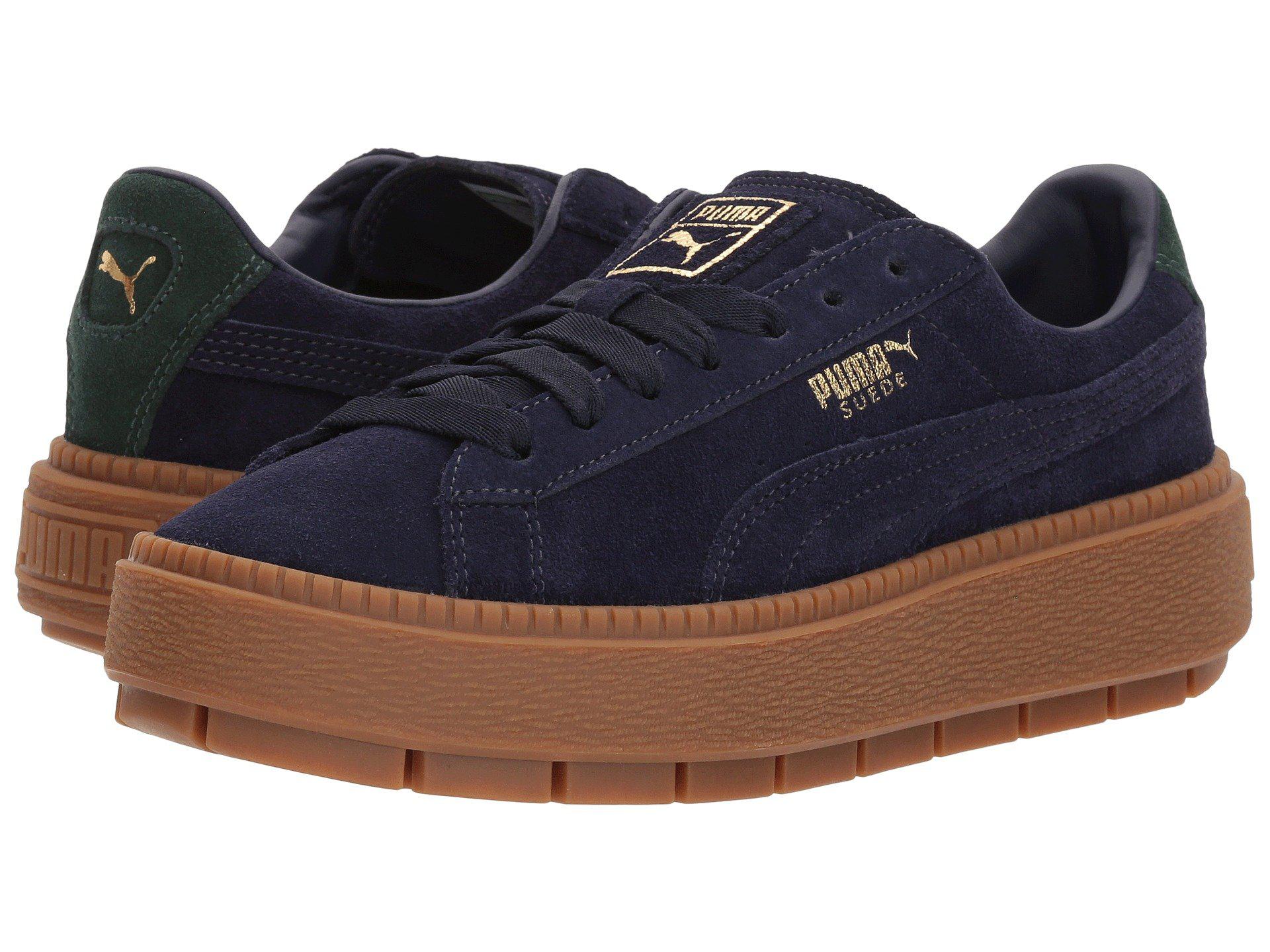 puma suede platform trace wn's